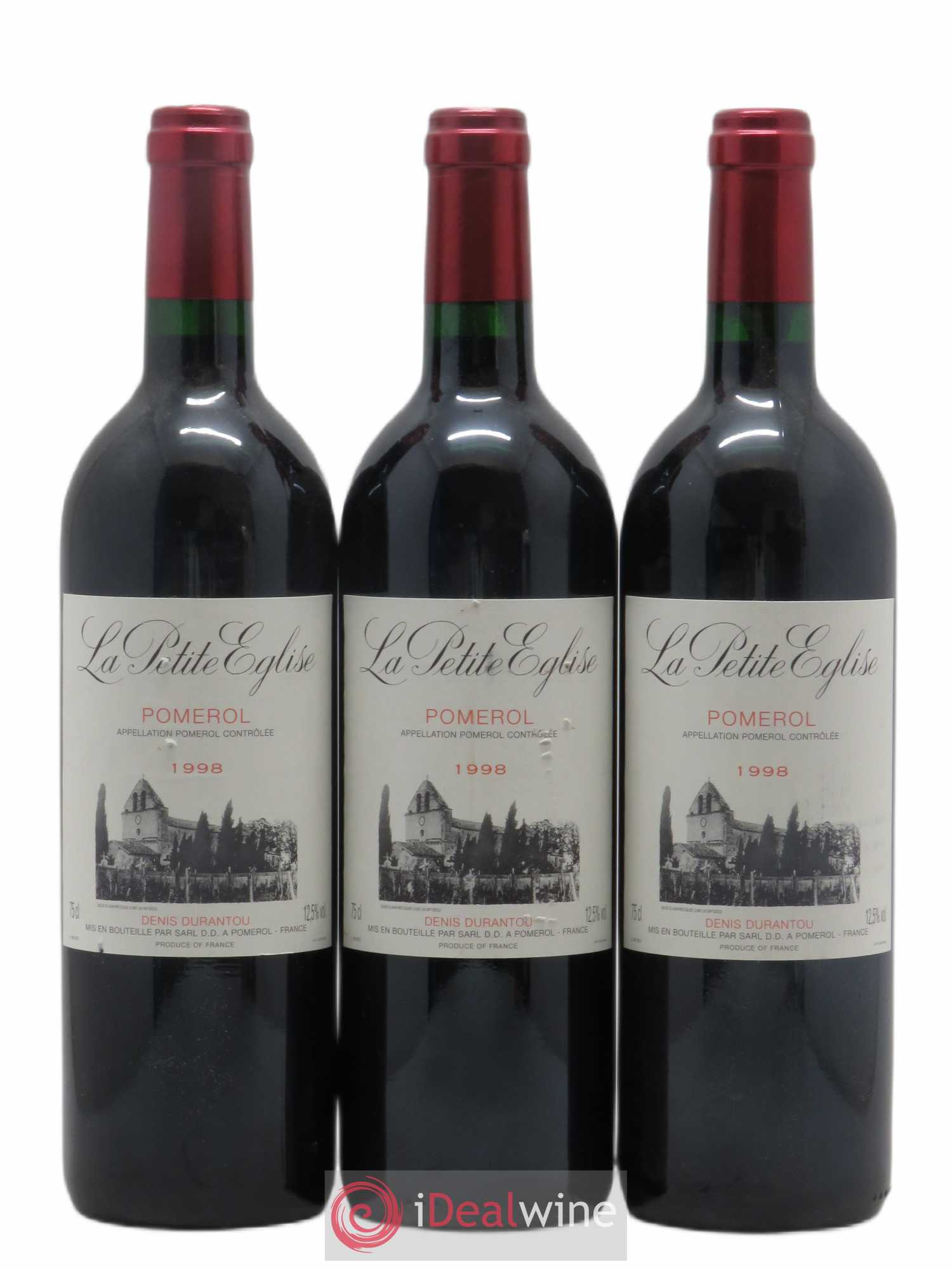 La Petite Eglise (sans prix de réserve) 1998 - Lot de 6 bouteilles - 2