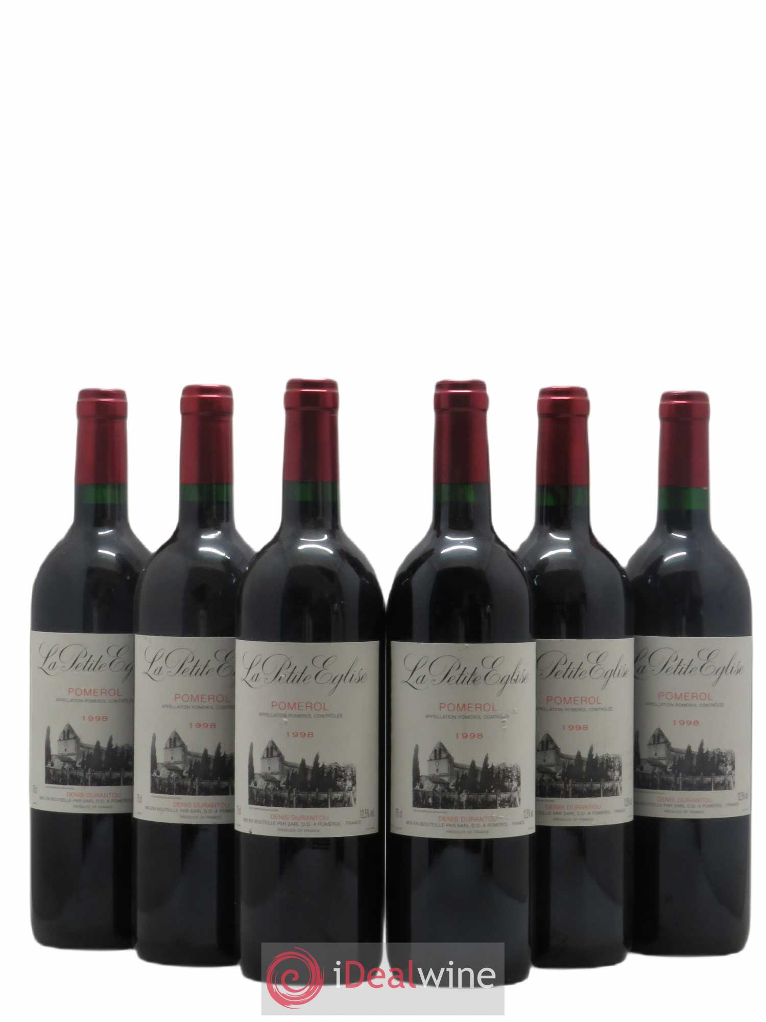 La Petite Eglise (sans prix de réserve) 1998 - Lot de 6 bouteilles - 0