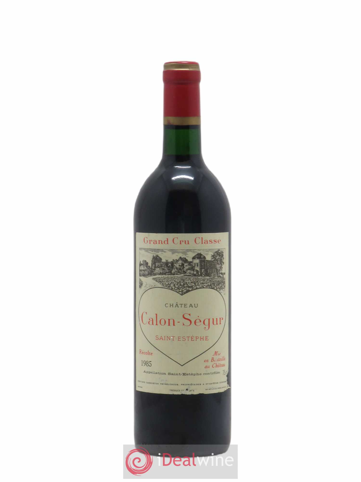 Château Calon Ségur 3ème Grand Cru Classé 1985 - Lot de 1 bouteille - 0