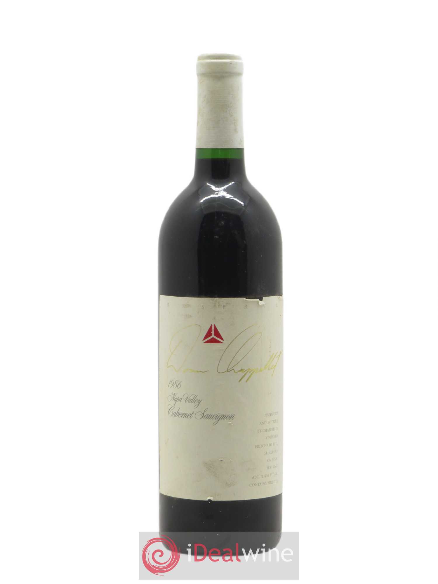 USA Napa Valley Cabernet Sauvignon Chappellet Vineyard 1986 - Posten von 1 Flasche - 0