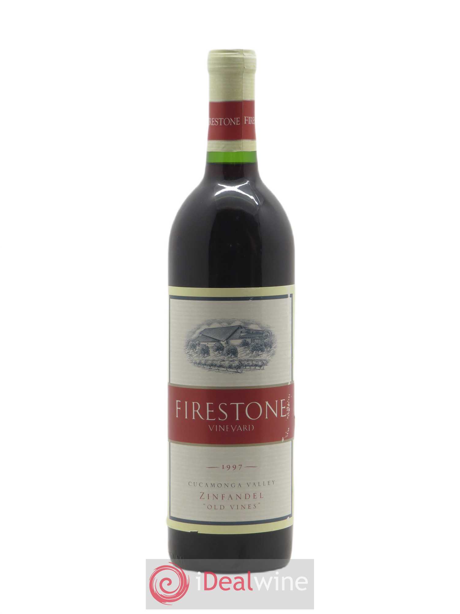 USA Cucamonga Valley Zinfandel Old Vines Firestone Vineyard 1997 - Posten von 1 Flasche - 0