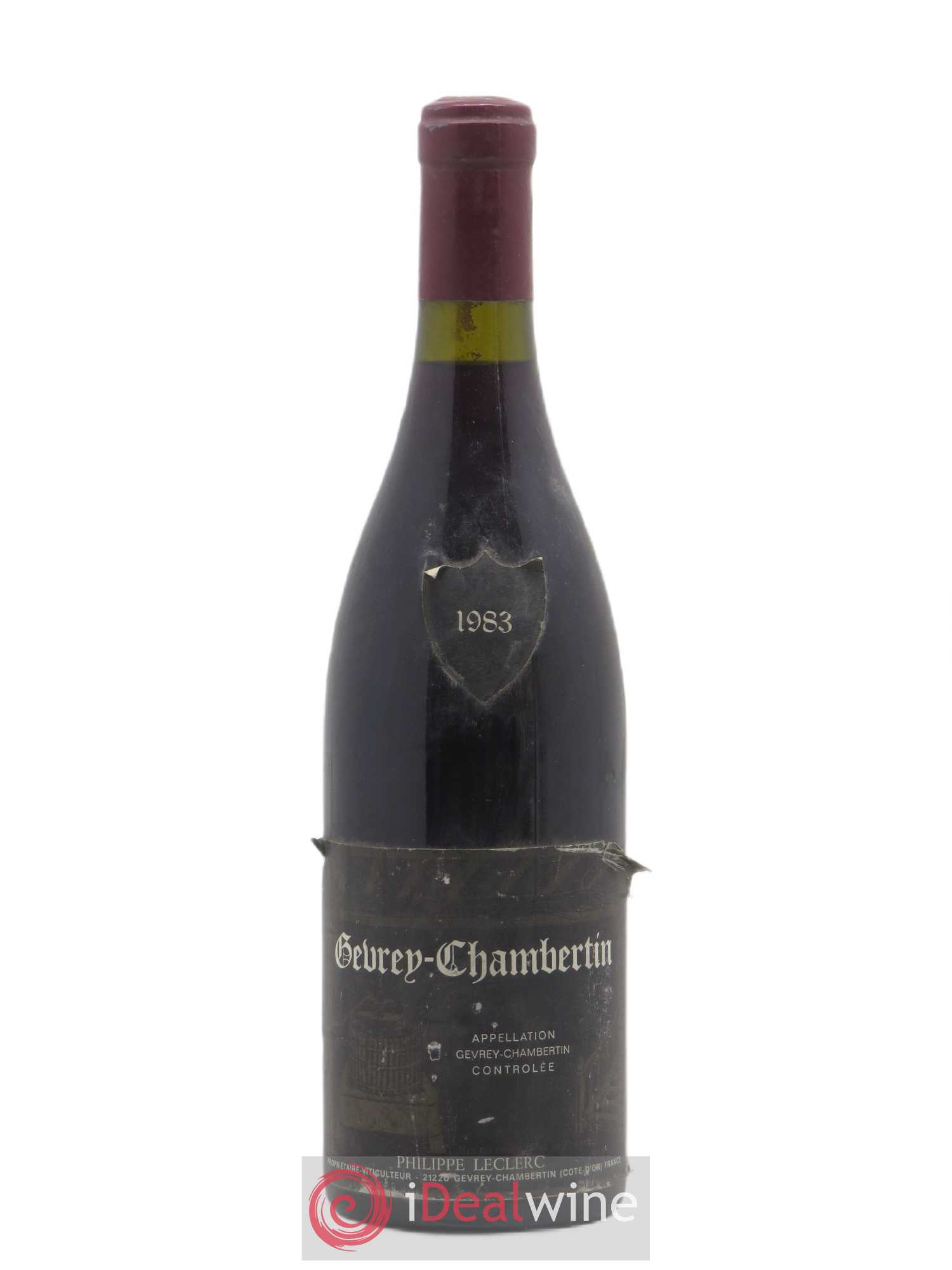 Gevrey-Chambertin Philippe Leclerc 1983 - Lot de 1 bouteille - 0