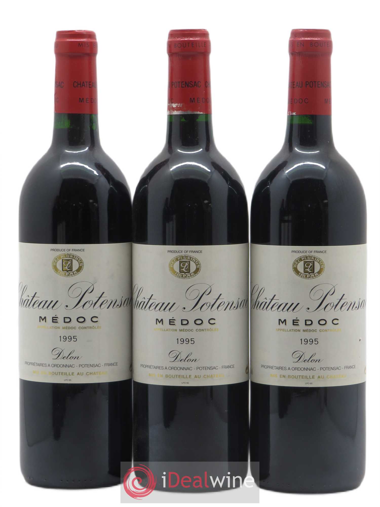 Château Potensac 1995 - Lot de 6 bouteilles - 2