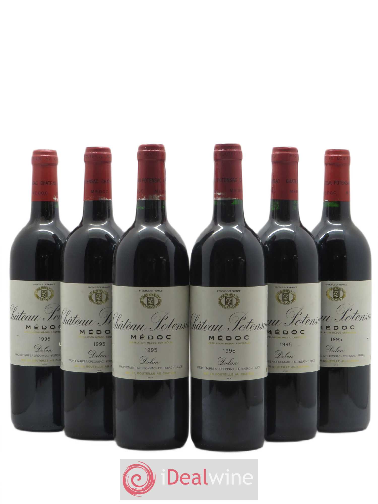 Château Potensac 1995 - Lot de 6 bouteilles - 0