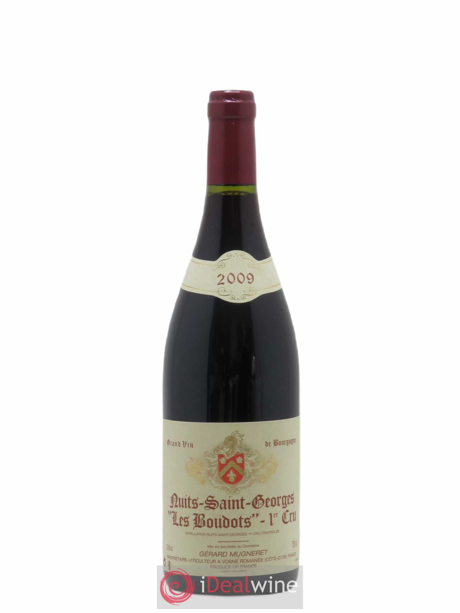 Nuits-Saint-Georges 1er Cru Les Boudots Gérard Mugneret 2009 - Lot de 1 bouteille - 0