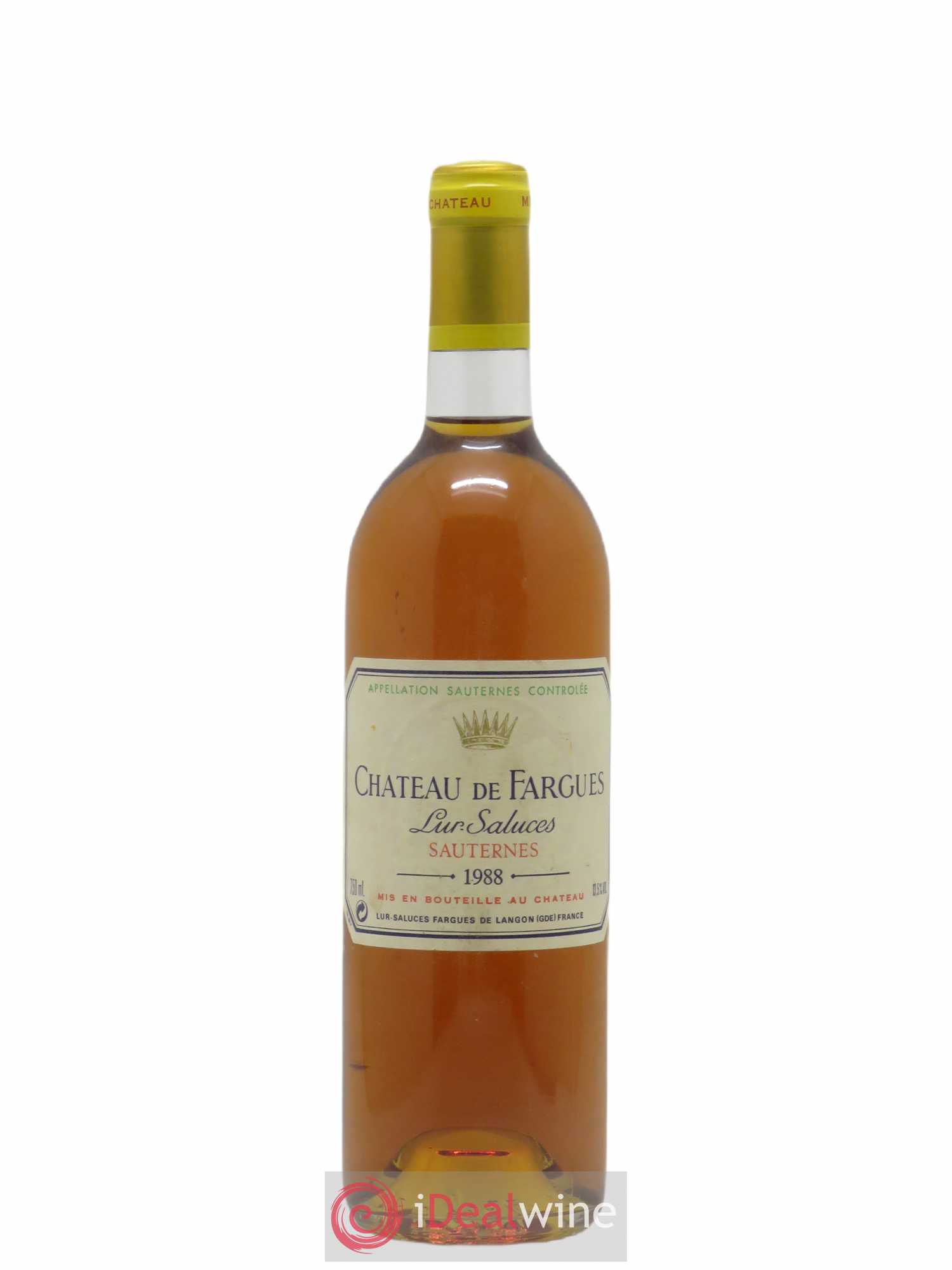 Château de Fargues 1988 - Lotto di 1 bottiglia - 0