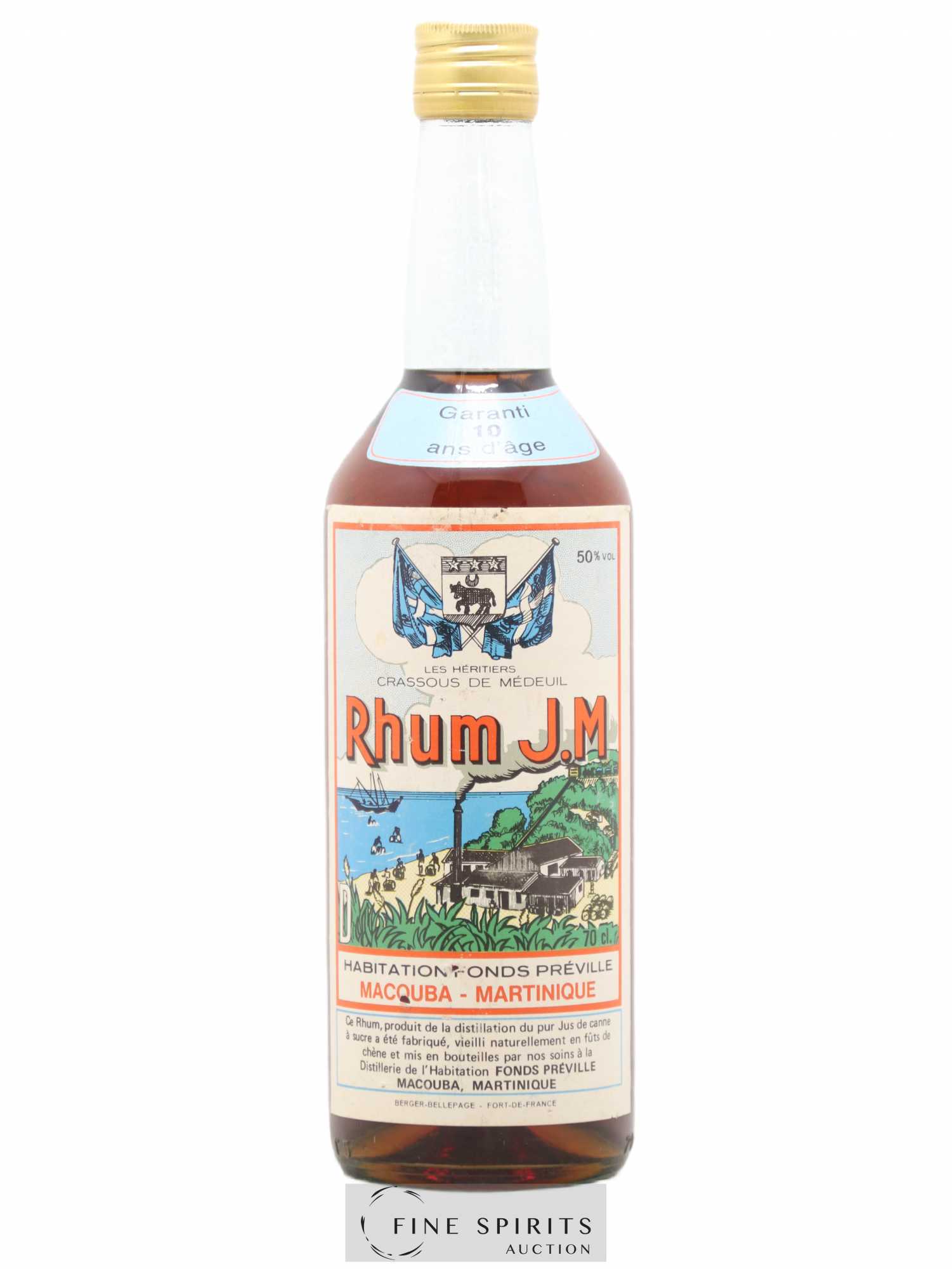 J.M 10 years Of. - Posten von 1 Flasche - 0