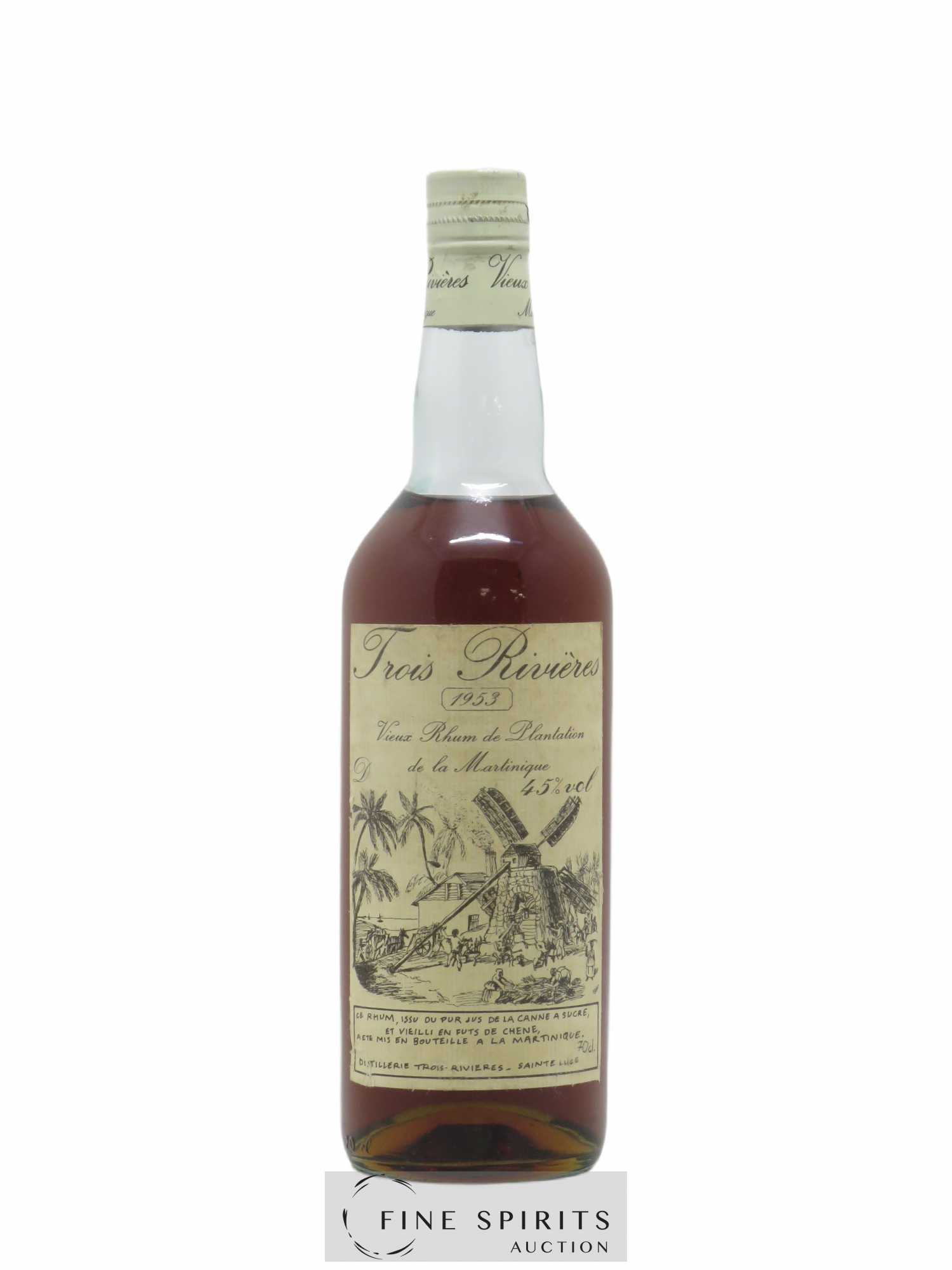 Trois Rivières 1953 Of. - Posten von 1 Flasche - 0