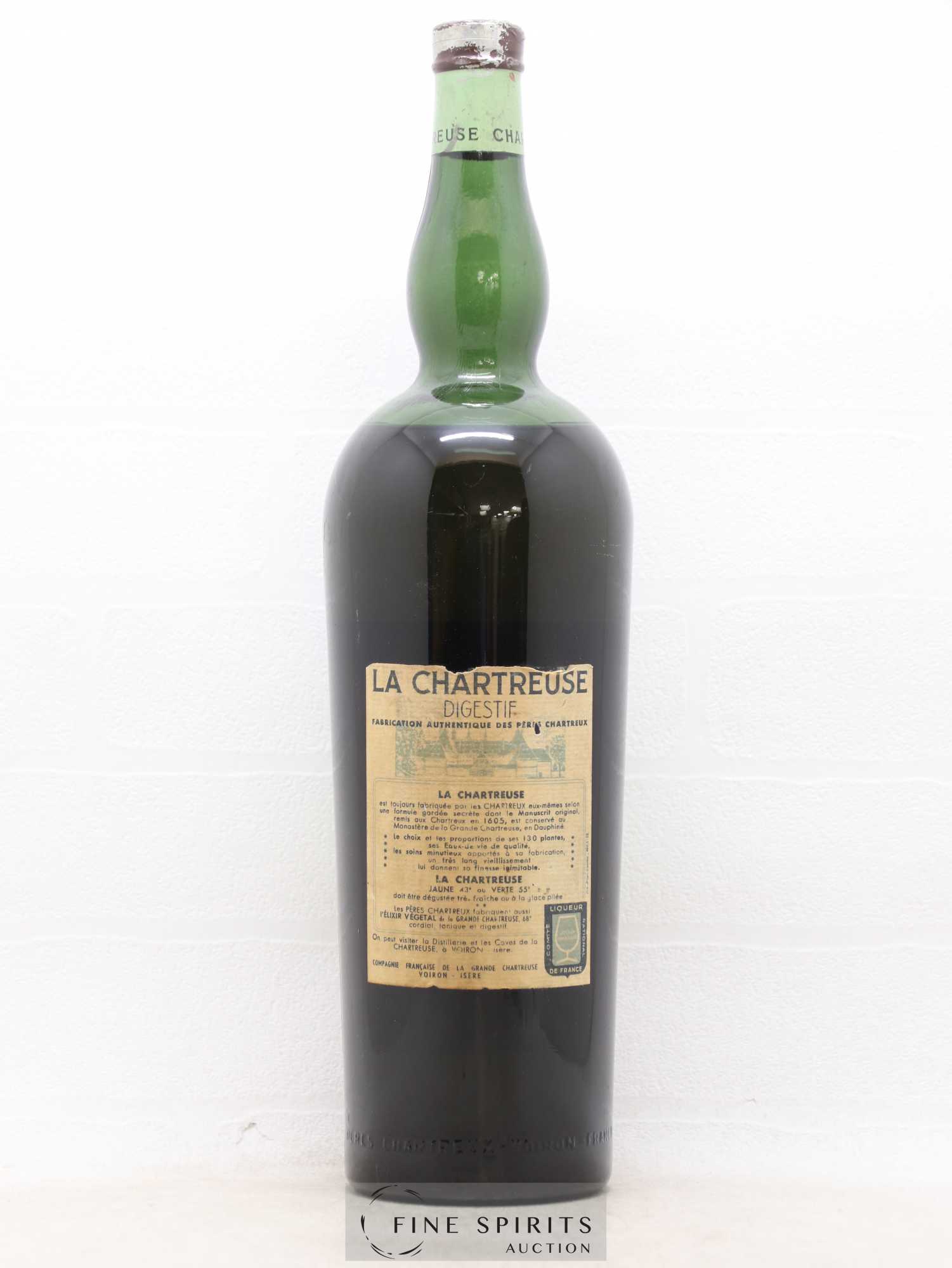 Chartreuse Of. Verte (1956-1962) - Lot de 1 bouteille - 1