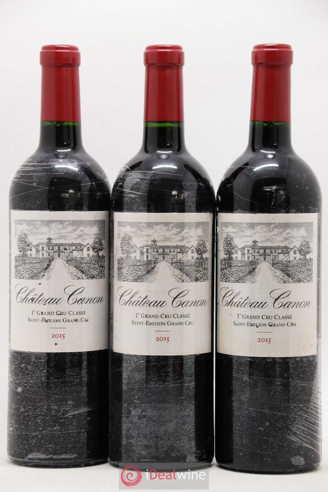 Château Canon 1er Grand Cru Classé B 2015 - Lot de 6 bouteilles - 3