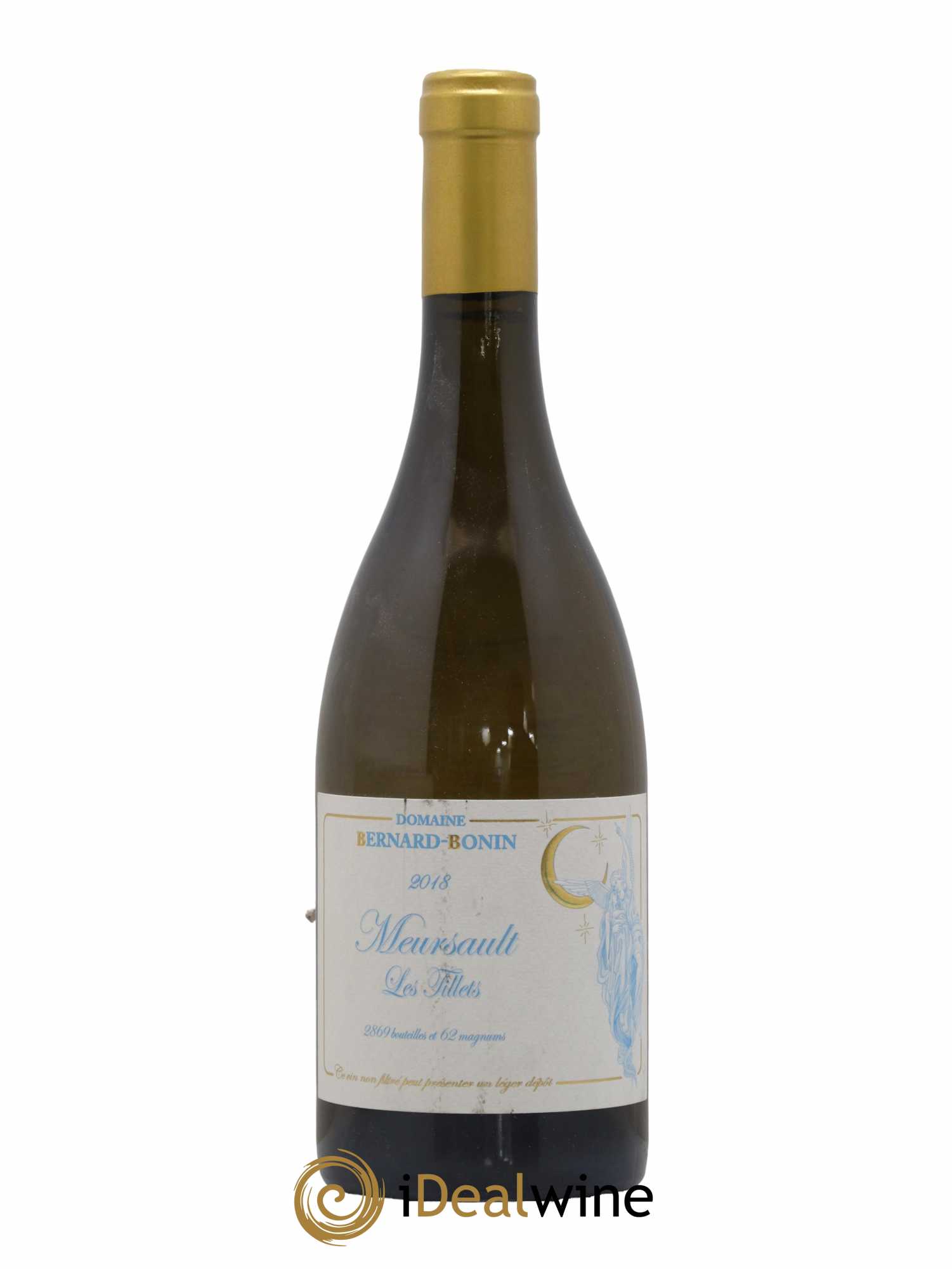 Meursault Les Tillets Bernard Bonin 2018 - Lot de 1 bouteille - 0