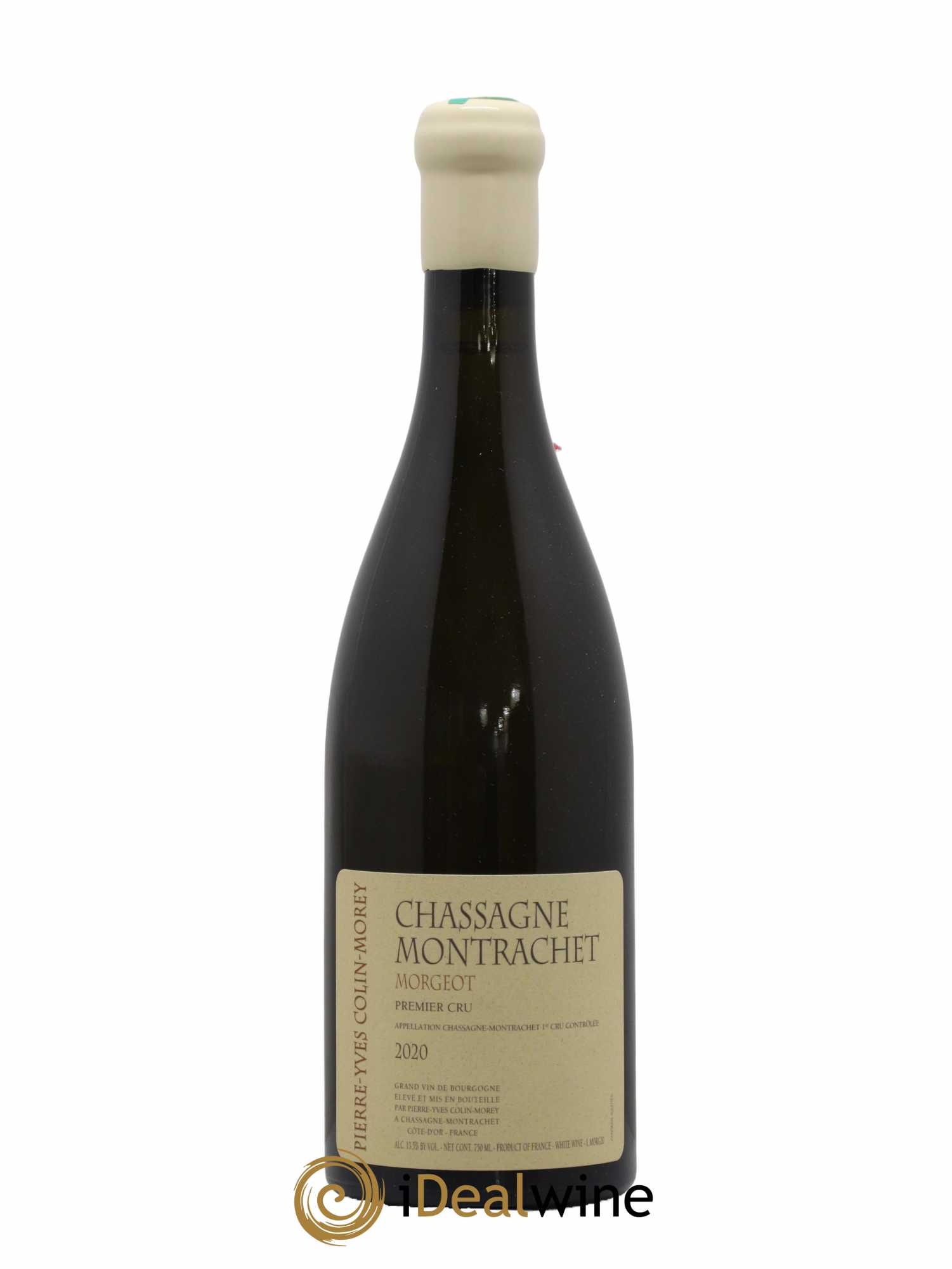 Chassagne-Montrachet 1er Cru Morgeot Pierre-Yves Colin Morey 2020 - Lot de 1 bouteille - 0