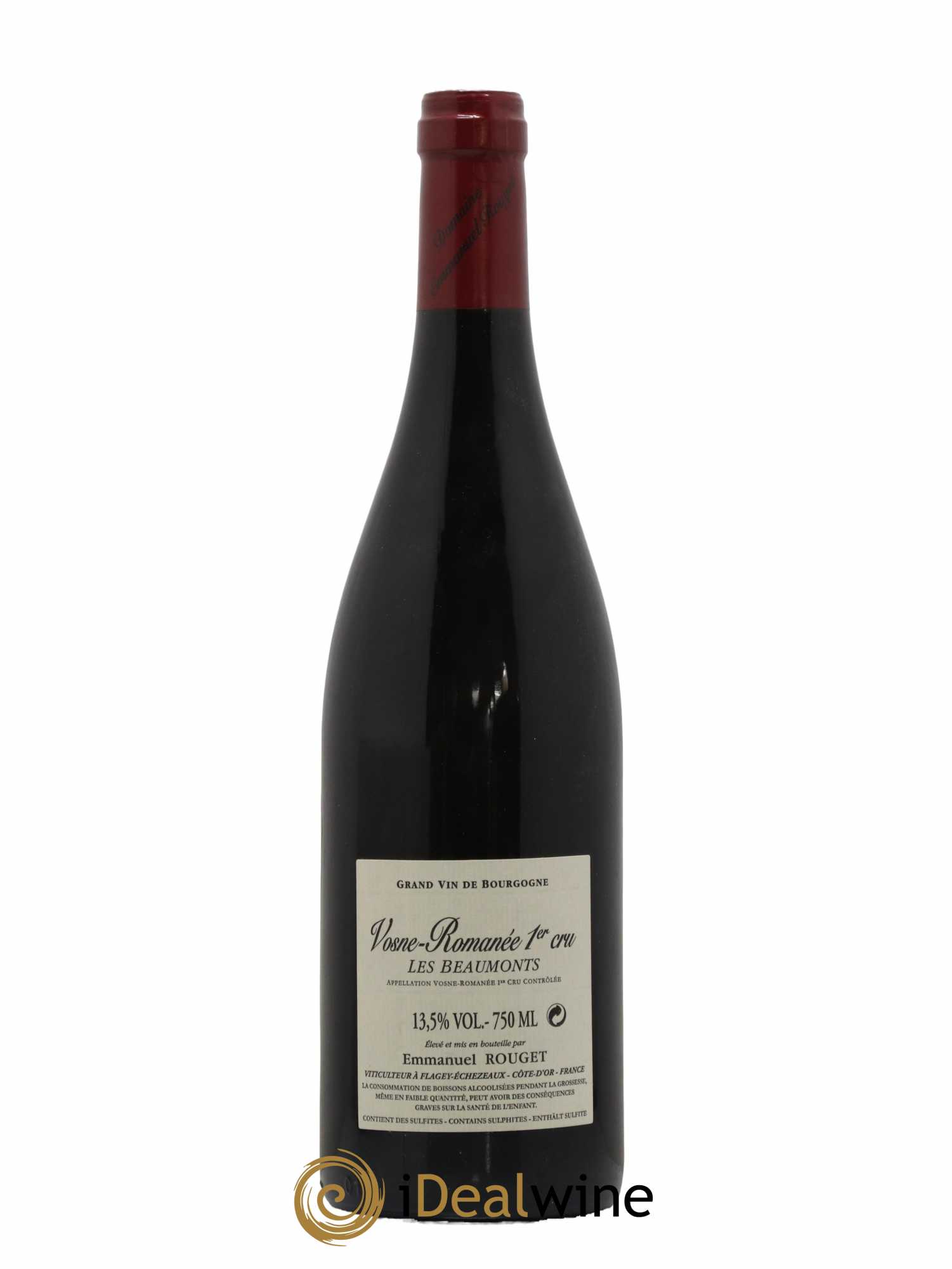 Vosne-Romanée 1er Cru Les Beaumonts Emmanuel Rouget 2018 - Lot of 1 bottle - 1