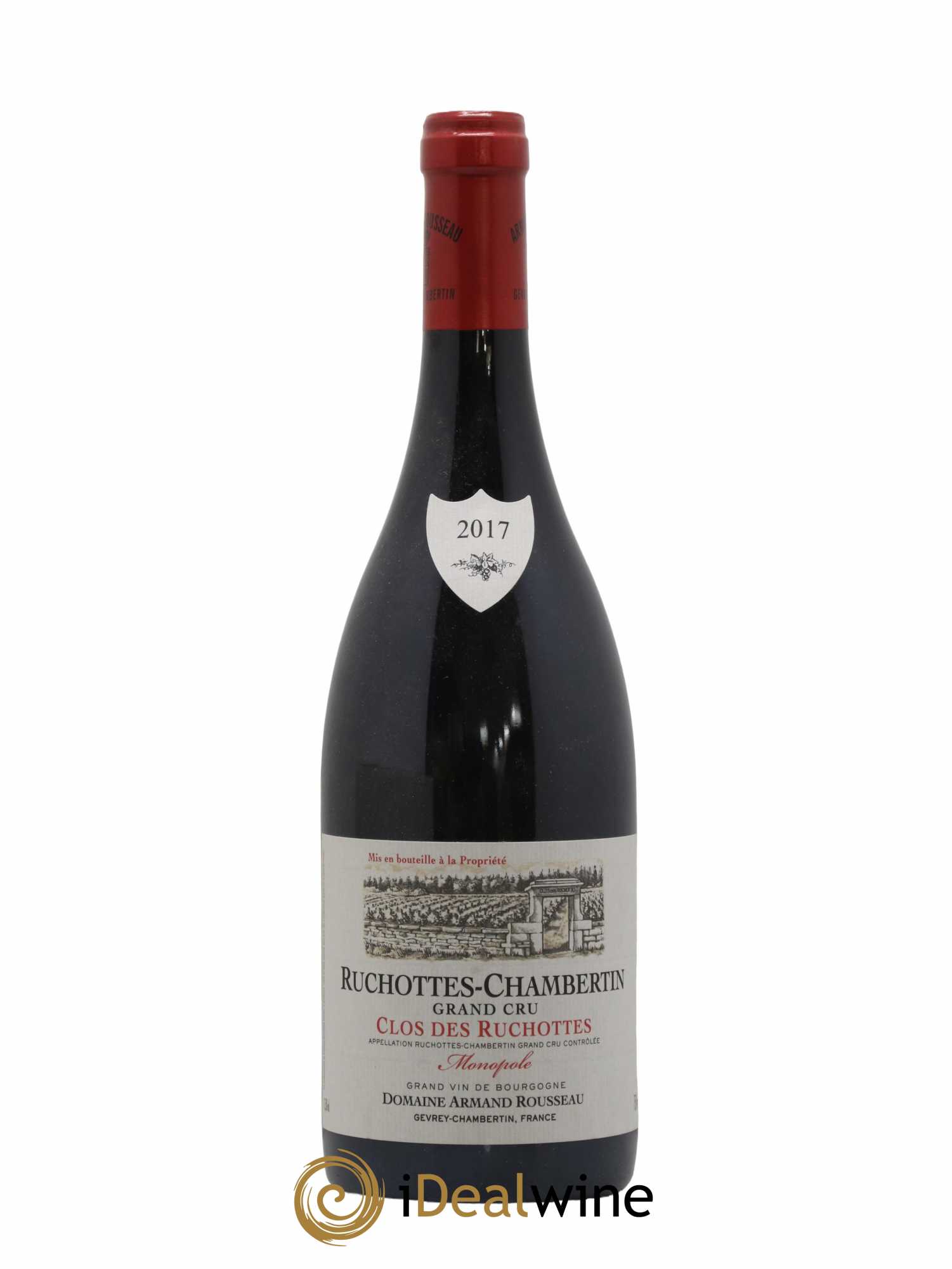 Ruchottes-Chambertin Grand Cru Clos des Ruchottes Armand Rousseau (Domaine) 2017 - Lot of 1 bottle - 0
