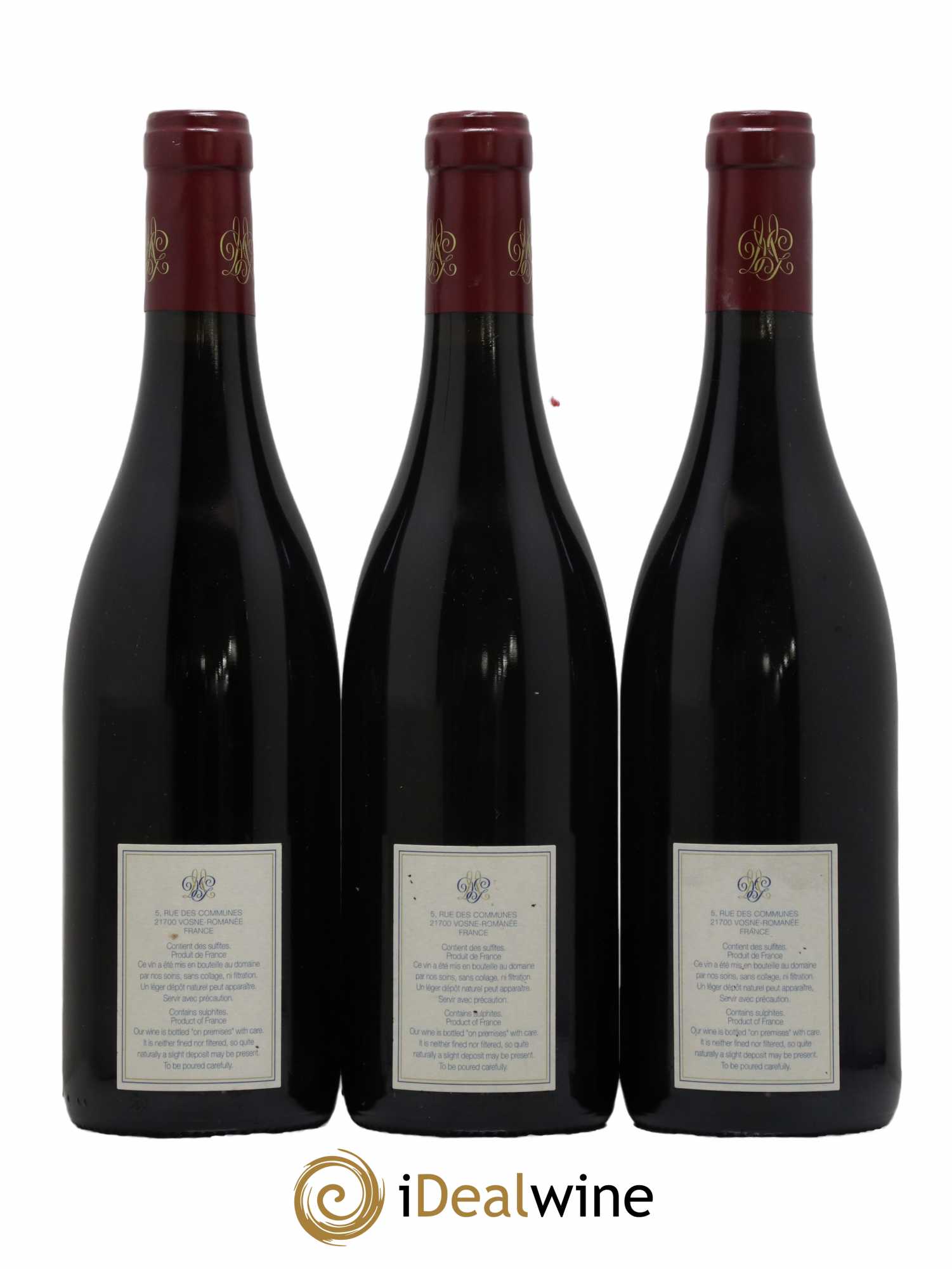 Chambolle-Musigny 1er Cru Les Feusselottes Mugneret-Gibourg (Domaine) 2014 - Lot de 3 bouteilles - 1
