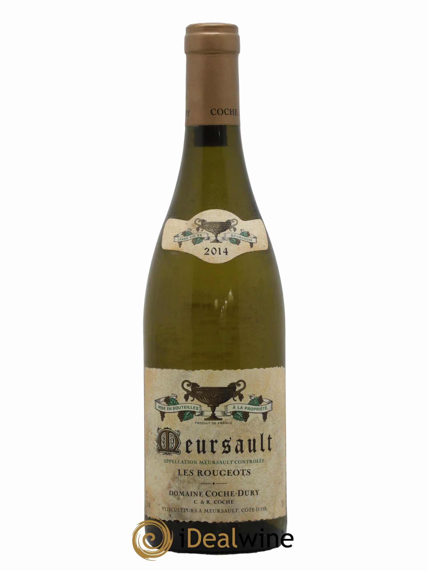 Meursault Les Rougeots Coche Dury (Domaine) 2014 - Lot de 1 bouteille - 0