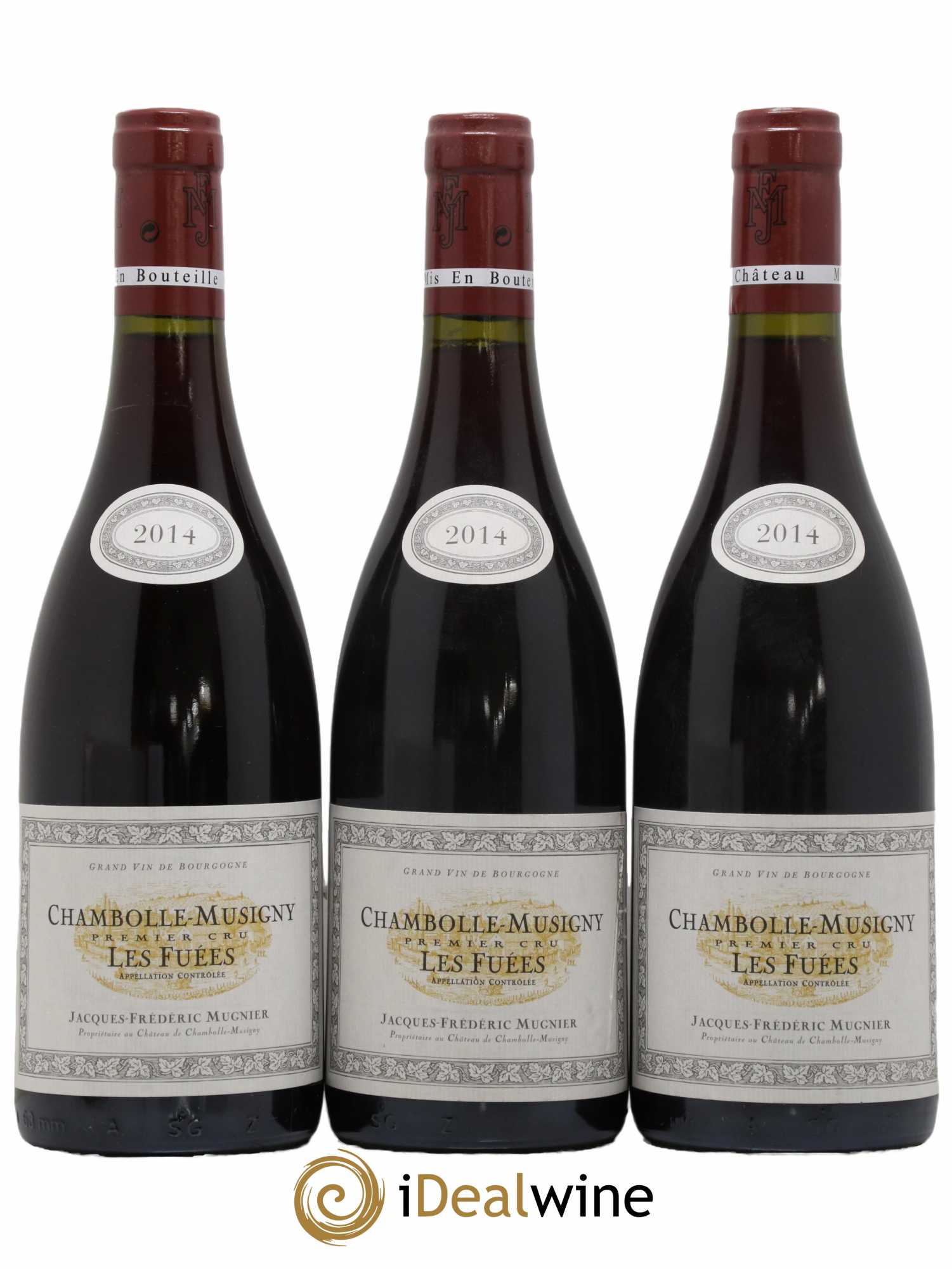Chambolle-Musigny 1er Cru Les Fuées Jacques-Frédéric Mugnier 2014 - Lot de 3 bouteilles - 0