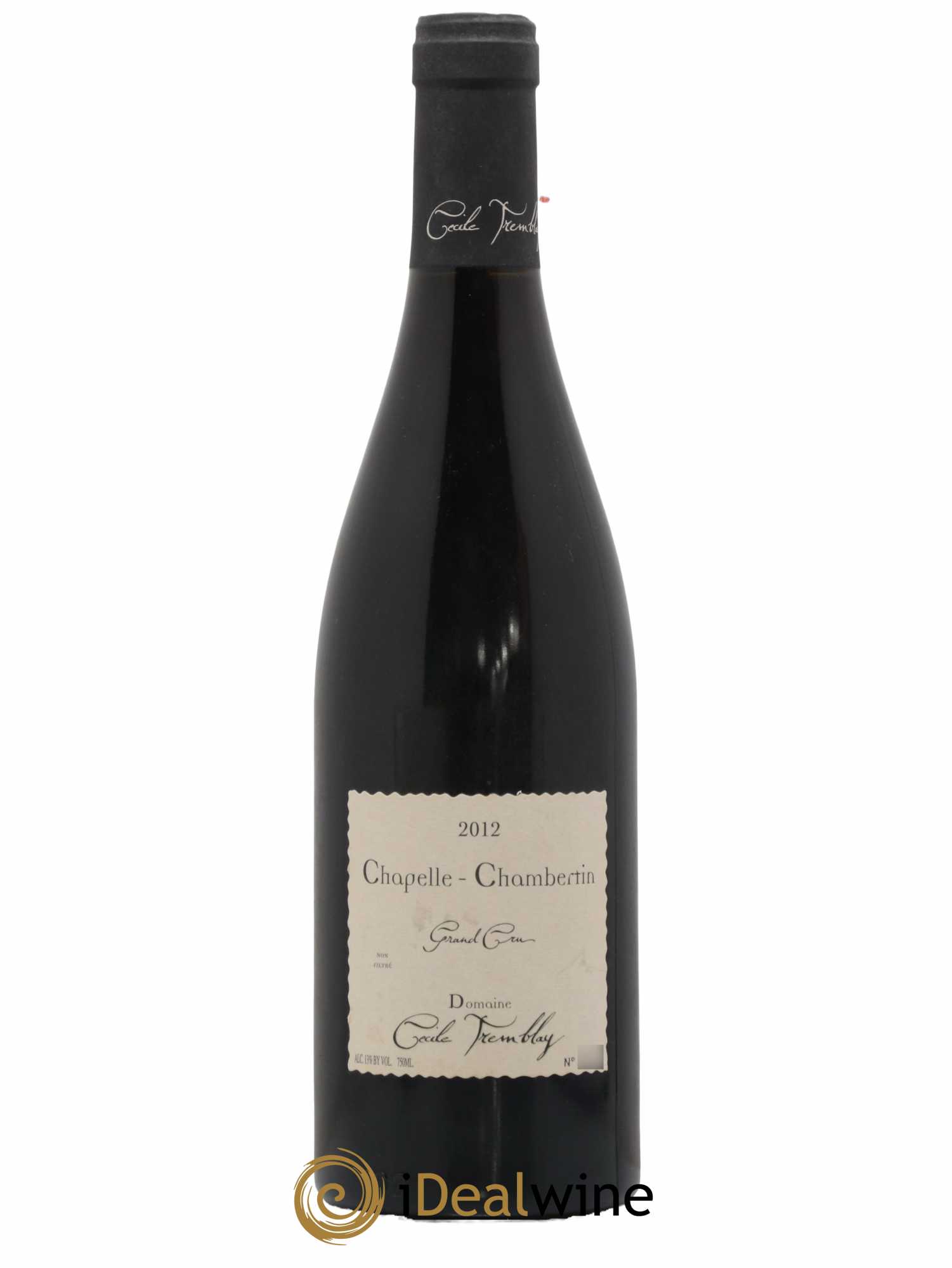 Chapelle-Chambertin Grand Cru Cécile Tremblay 2012 - Lot of 1 bottle - 0