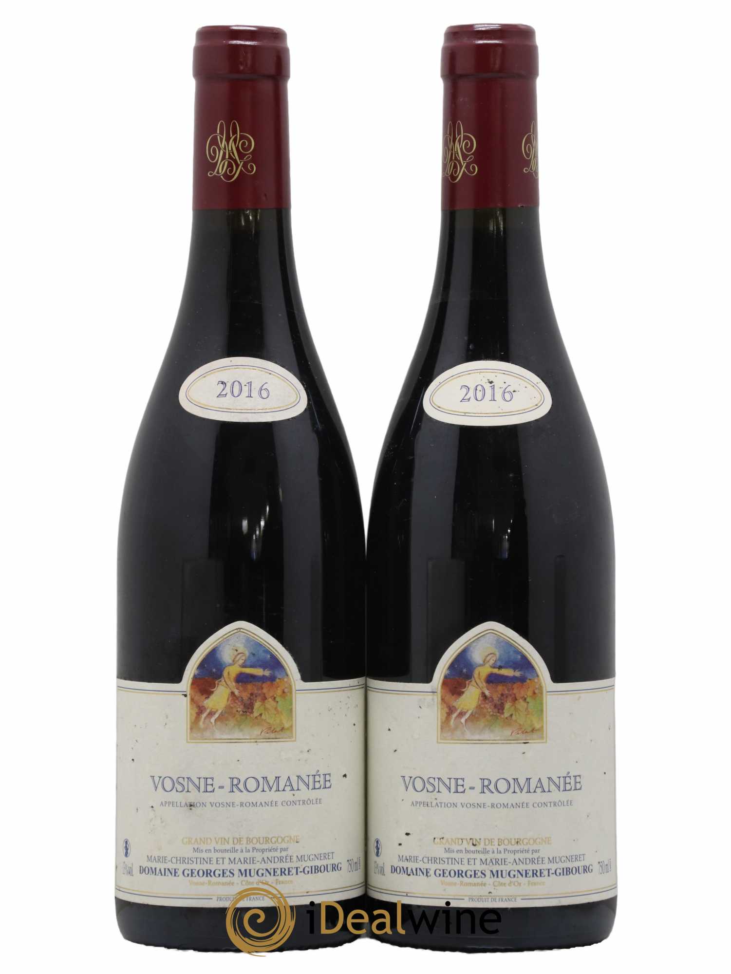 Vosne-Romanée Mugneret-Gibourg (Domaine) 2016 - Lot de 2 bouteilles - 0