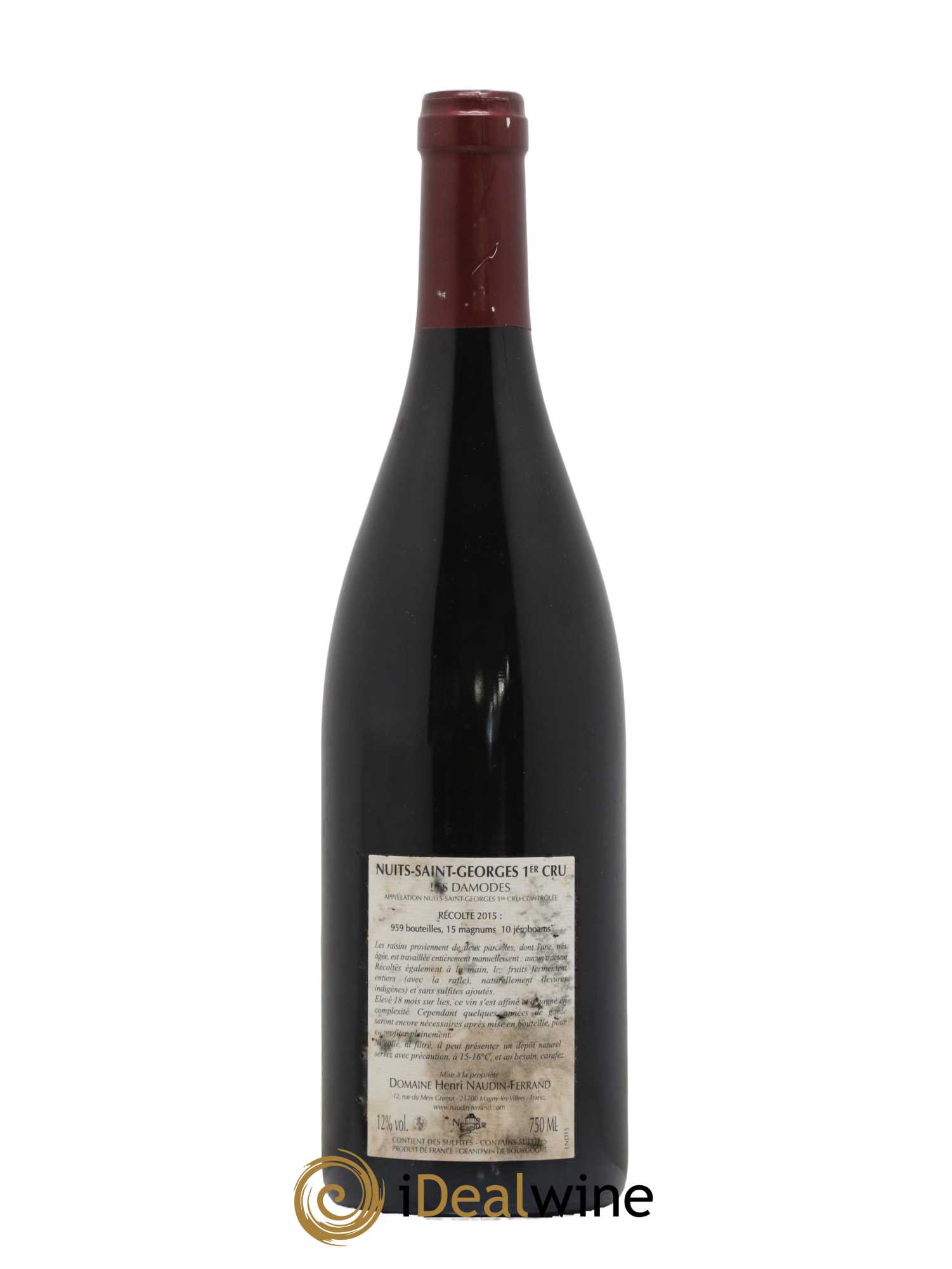 Nuits-Saint-Georges 1er Cru Les Damodes Naudin-Ferrand (Domaine) 2015 - Lot of 1 bottle - 1