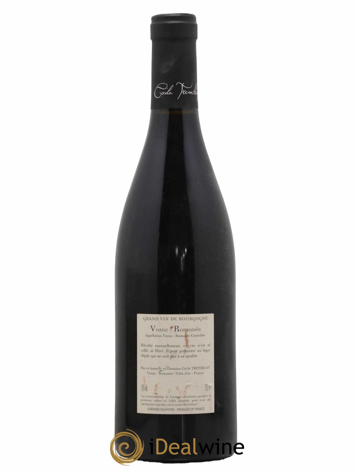 Vosne-Romanée Vieilles Vignes Cécile Tremblay 2017 - Lot of 1 bottle - 1