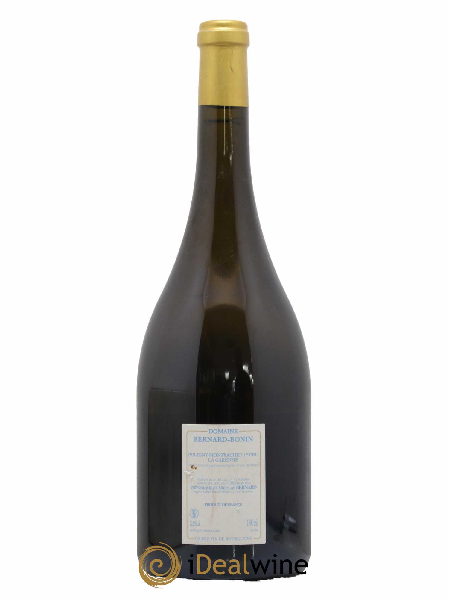 Puligny-Montrachet 1er Cru La Garenne Bernard Bonin 2017 - Lot de 1 magnum - 1