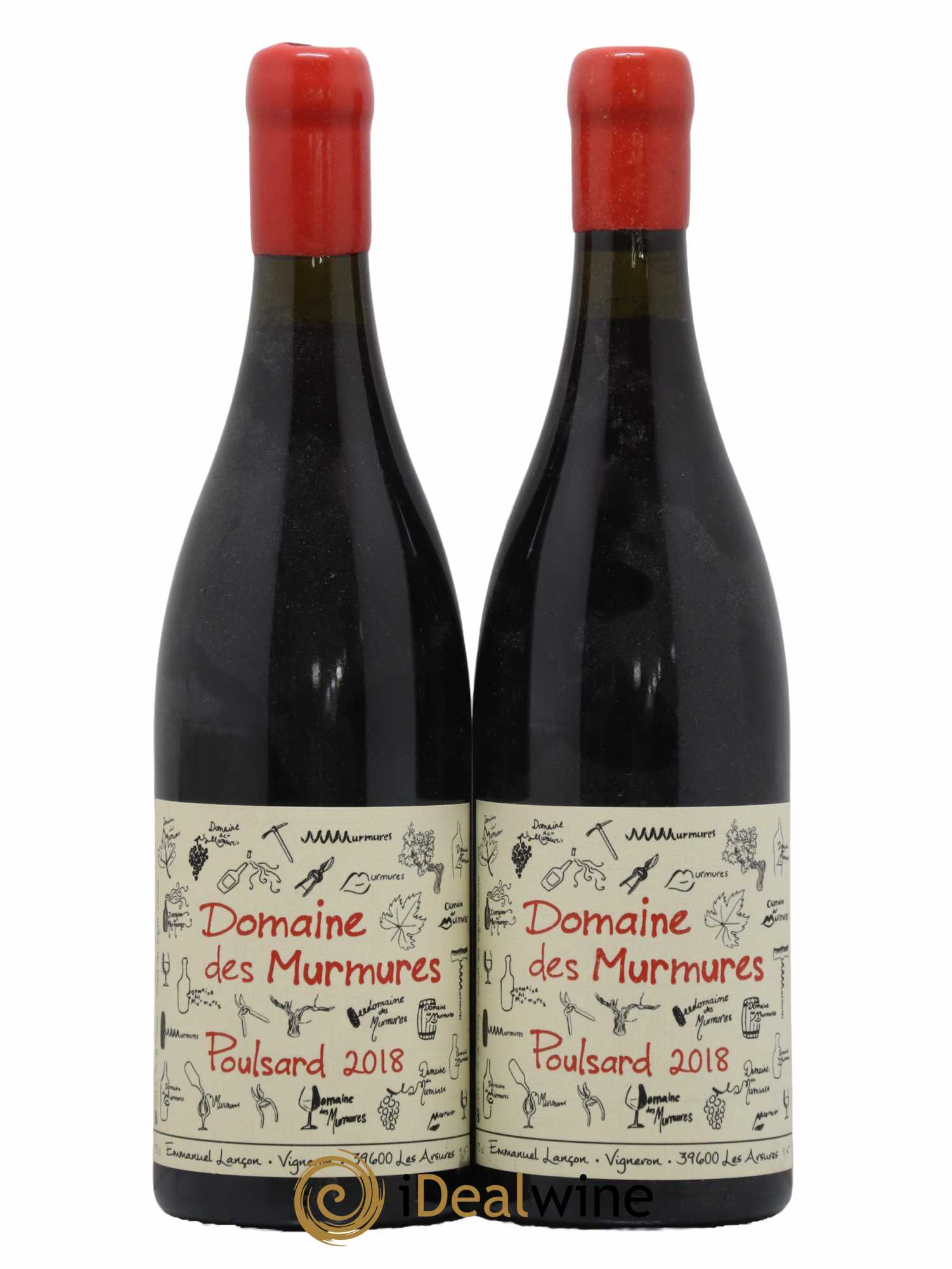 Vin de France Poulsard Murmures (Domaine des) - Emmanuel Lançon 2018 - Lot of 2 bottles - 0