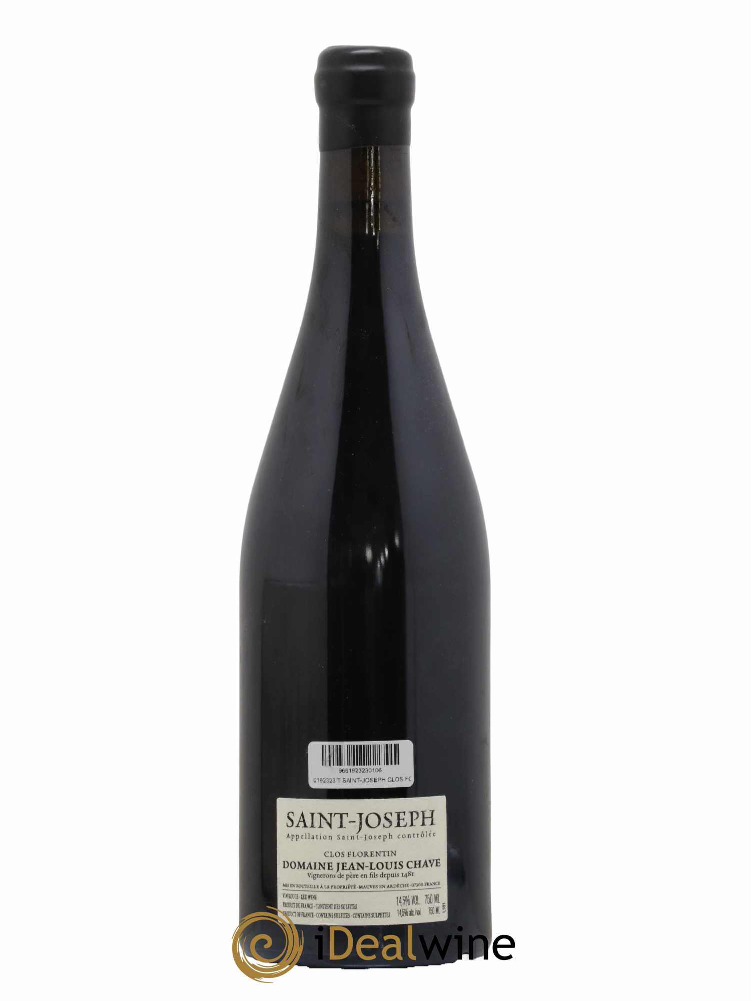Saint-Joseph Clos Florentin Jean-Louis Chave 2018 - Lot de 1 bouteille - 1