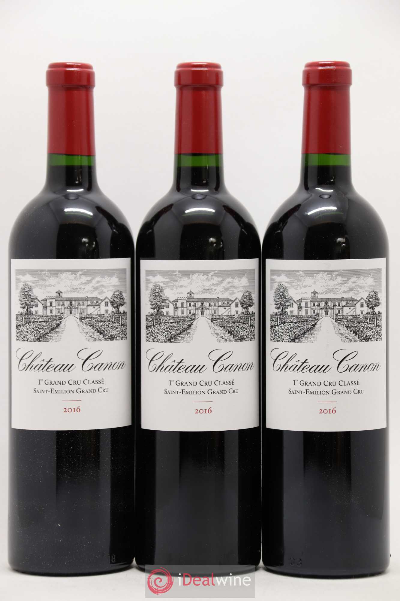 Château Canon 1er Grand Cru Classé B 2016 - Lot de 12 bouteilles - 3