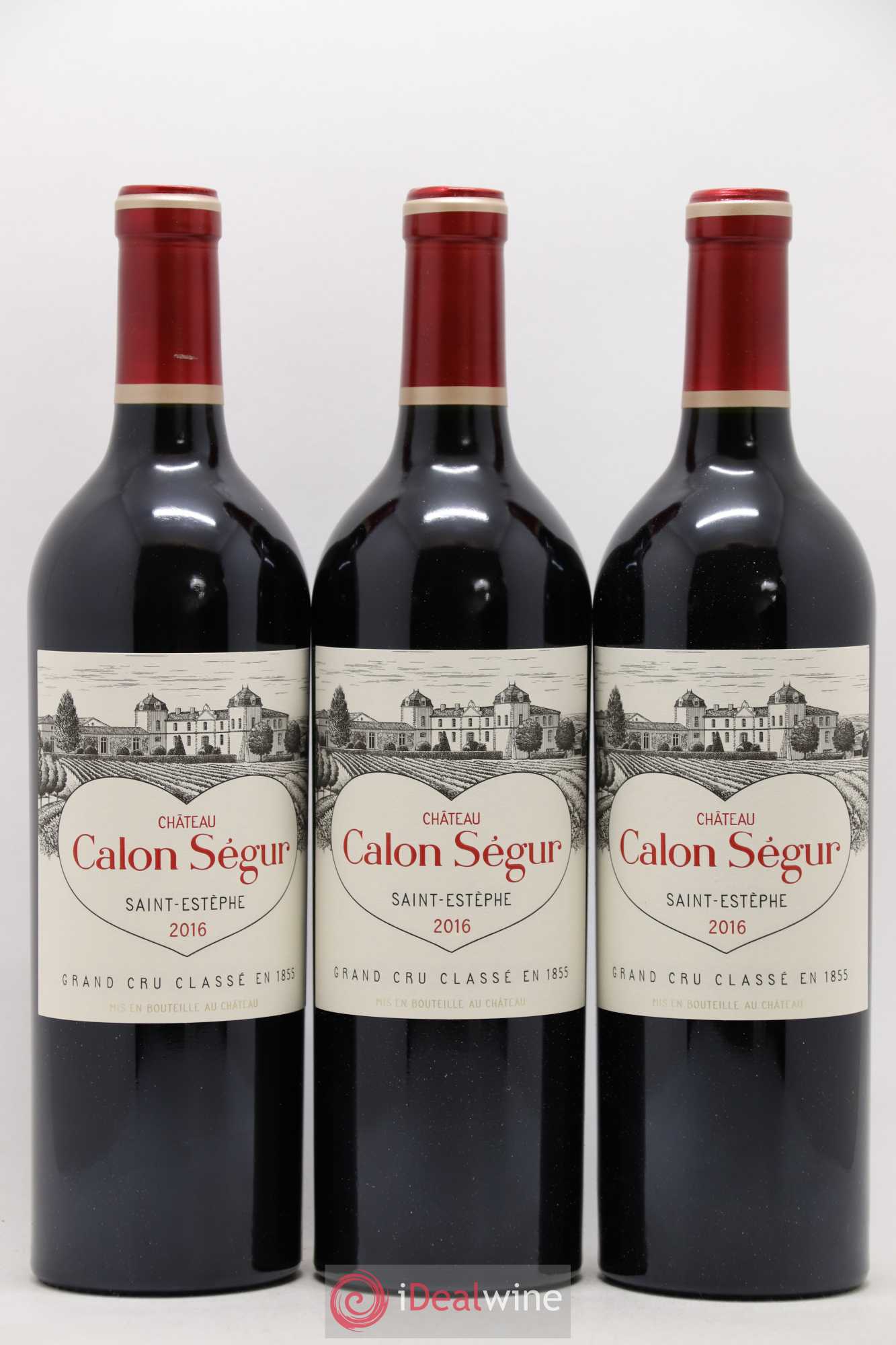 Château Calon Ségur 3ème Grand Cru Classé 2016 - Lot de 6 bouteilles - 1