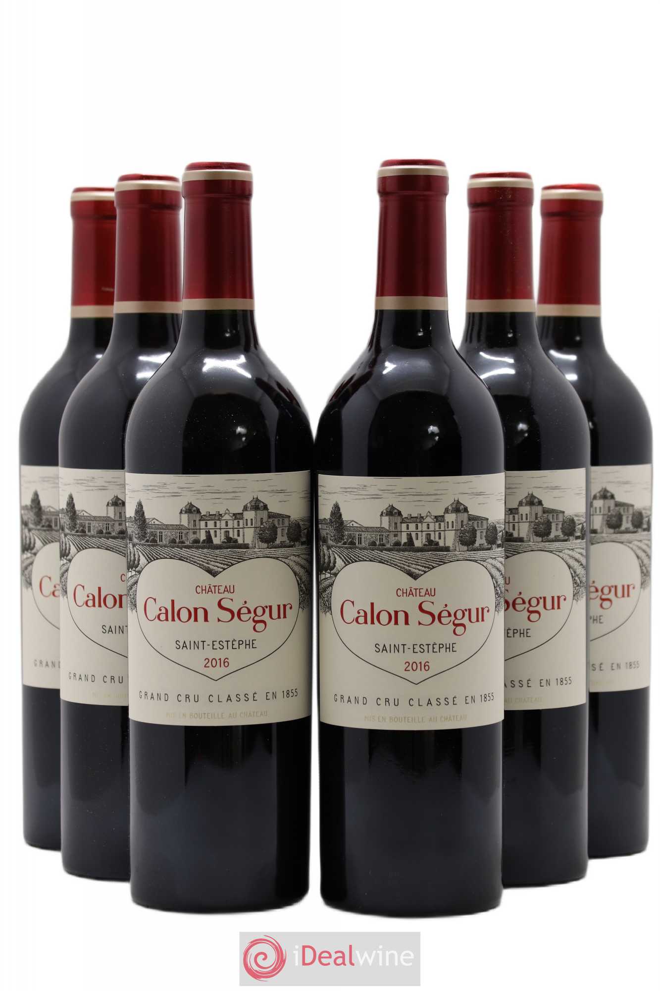 Château Calon Ségur 3ème Grand Cru Classé 2016 - Lot de 6 bouteilles - 0