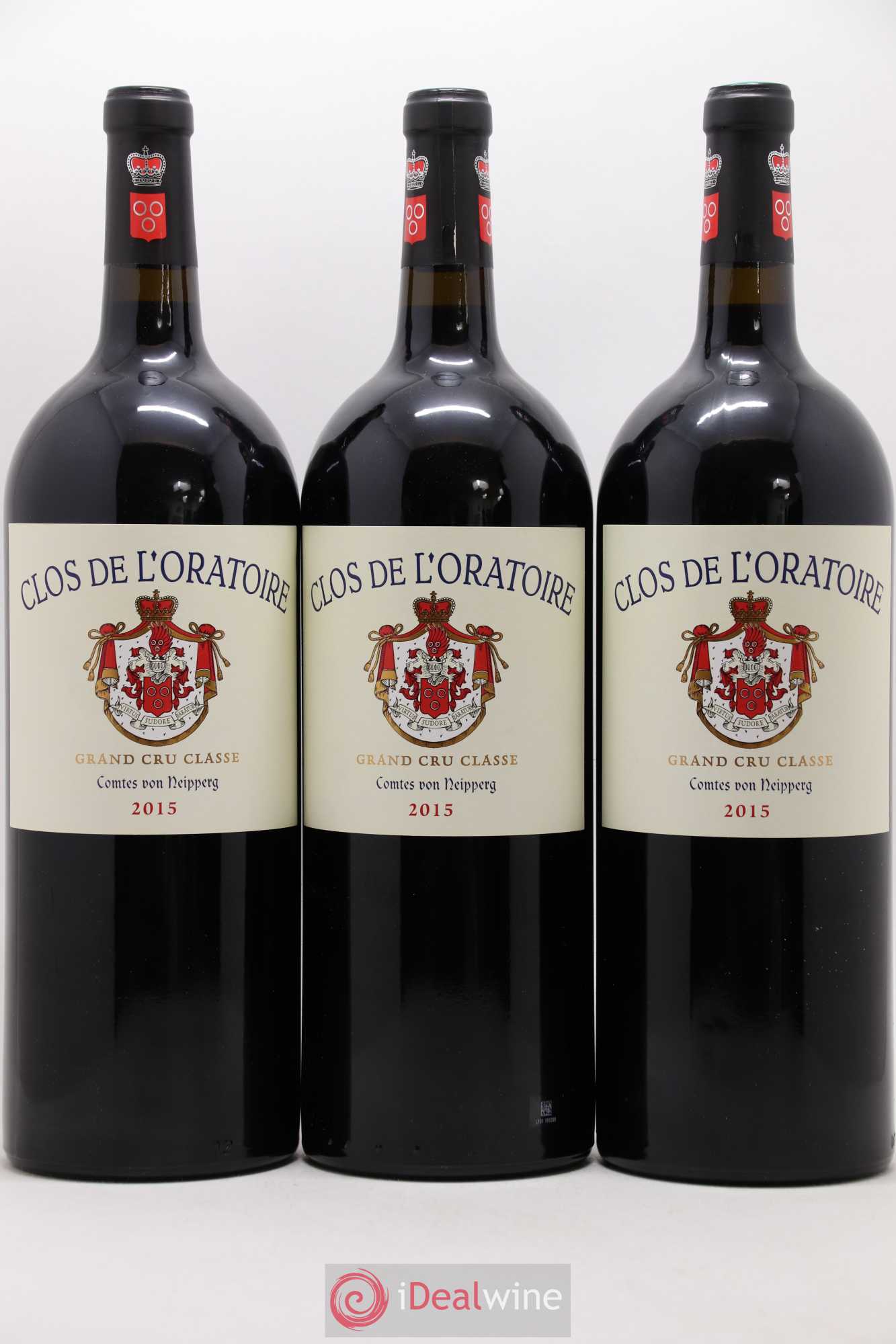 Clos de l'Oratoire Grand Cru Classé 2015 - Lot de 6 magnums - 2