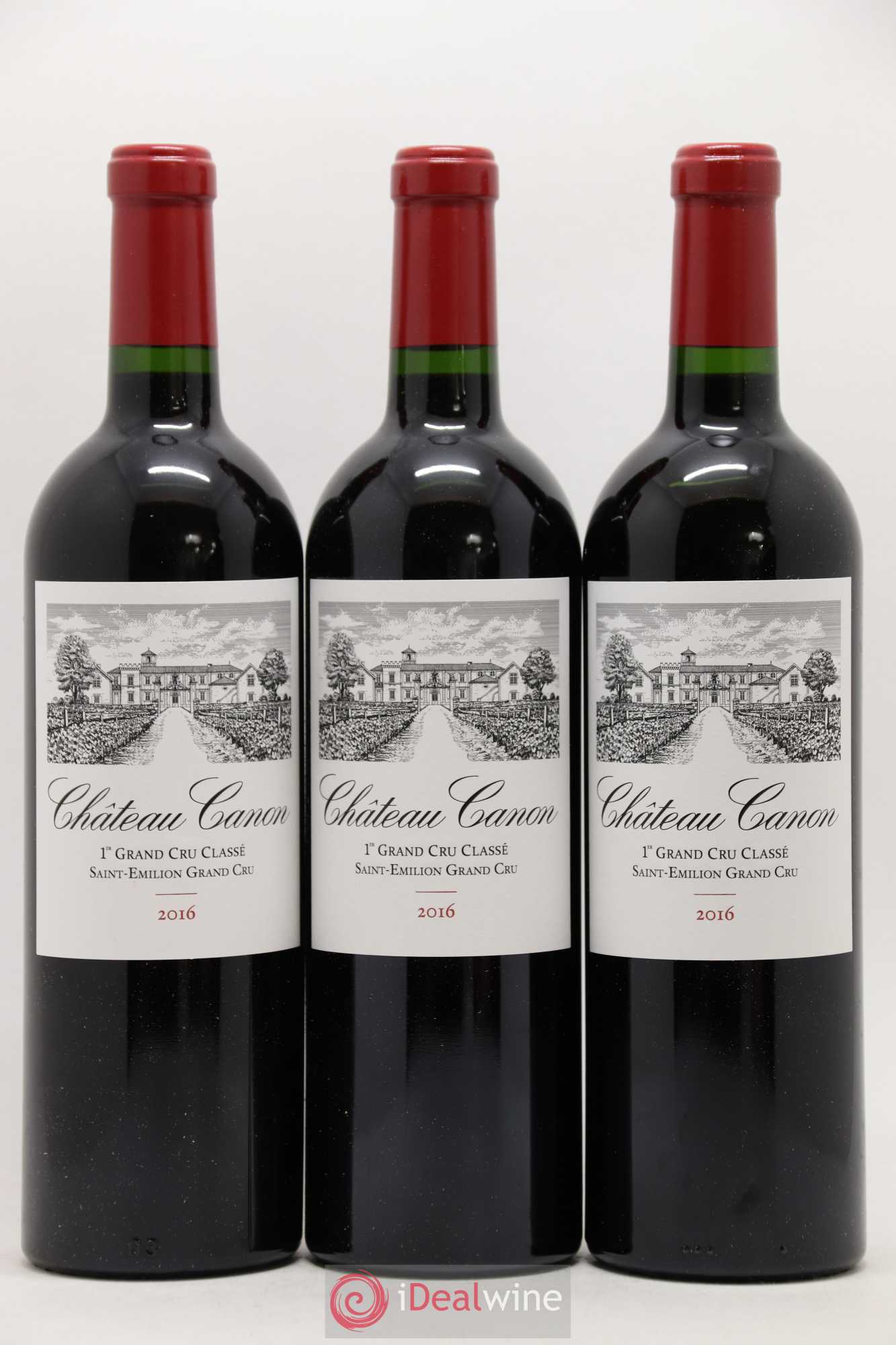 Château Canon 1er Grand Cru Classé B 2016 - Lot de 12 bouteilles - 3