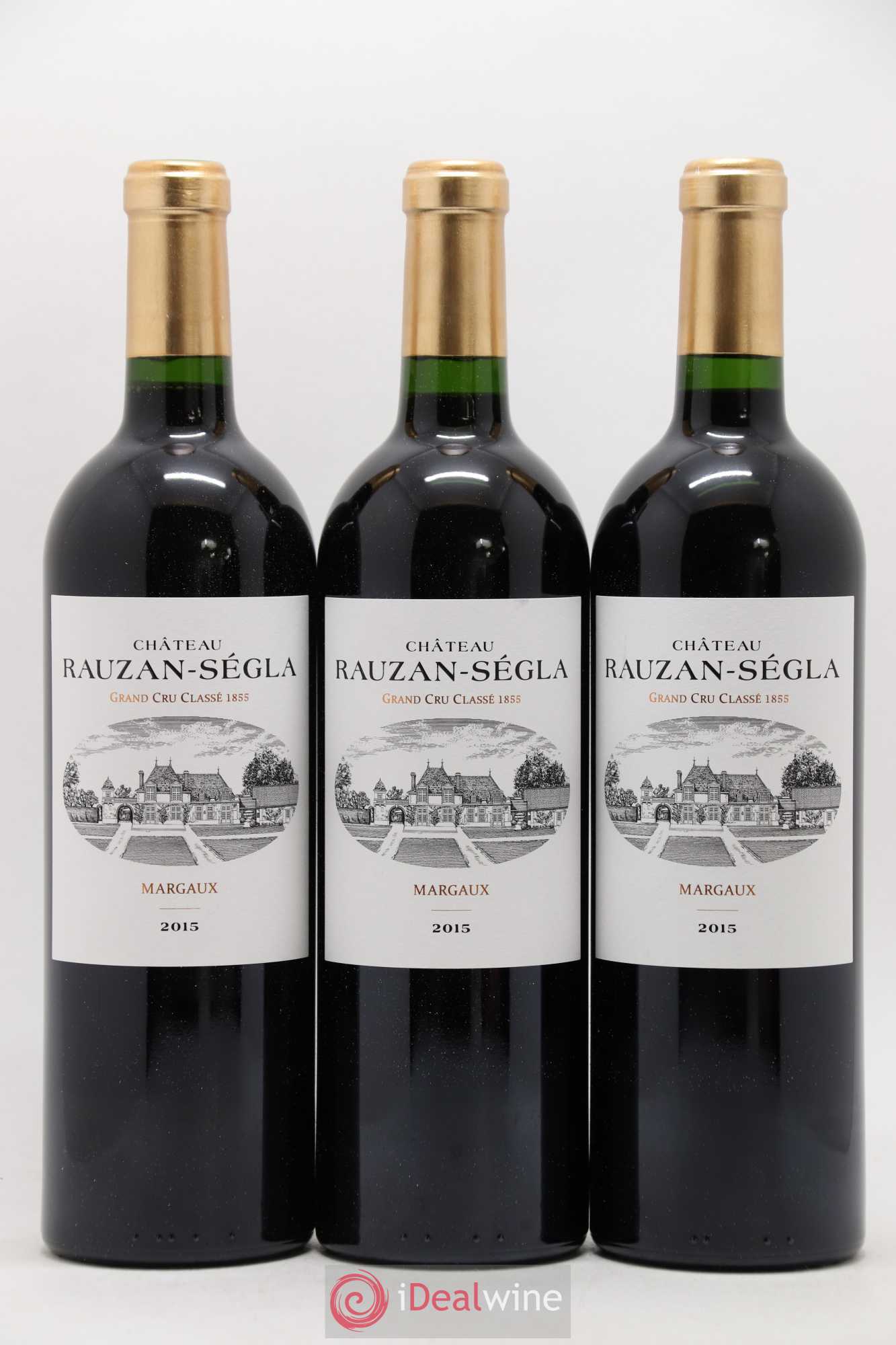 Château Rauzan Ségla Grand Cru Classé 2015 - Lot de 12 bouteilles - 1