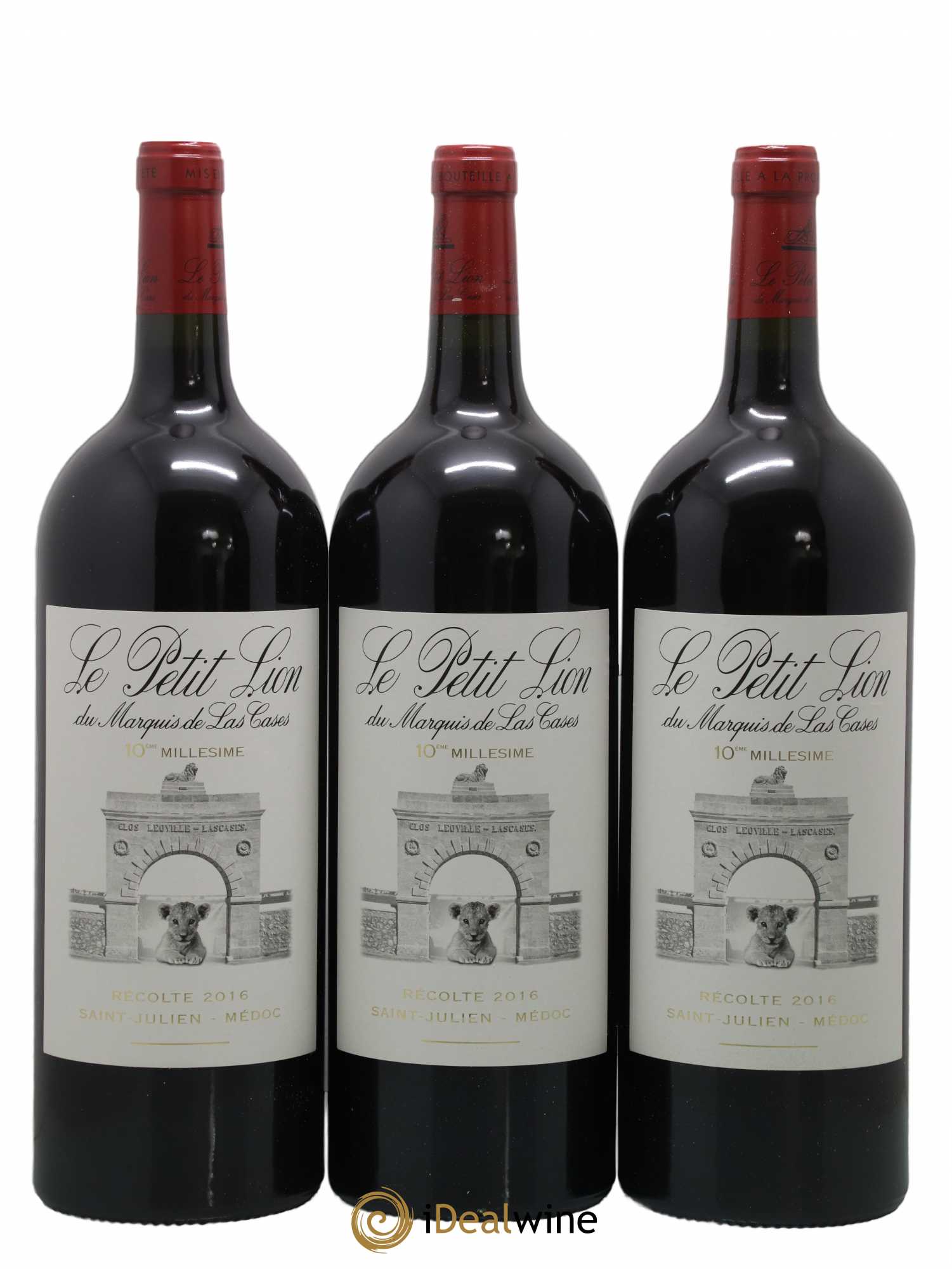 Le Petit Lion du Marquis de Las Cases Second Vin 2016 - Lot de 6 magnums - 3