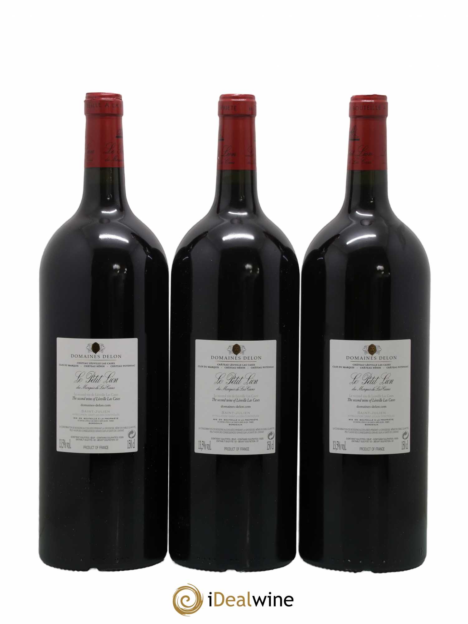 Le Petit Lion du Marquis de Las Cases Second Vin 2016 - Lot de 6 magnums - 2