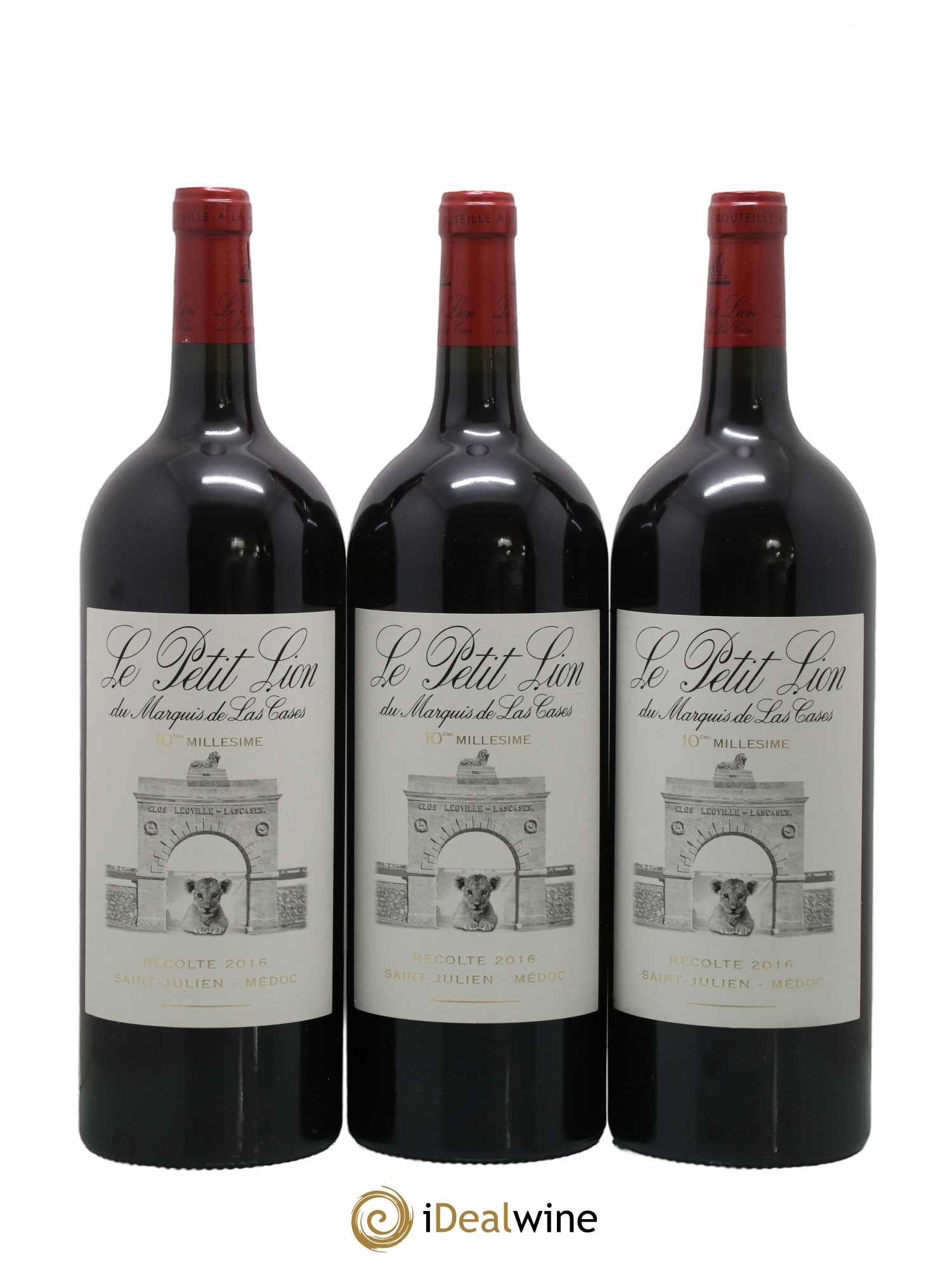 Le Petit Lion du Marquis de Las Cases Second Vin 2016 - Lot de 6 magnums - 3