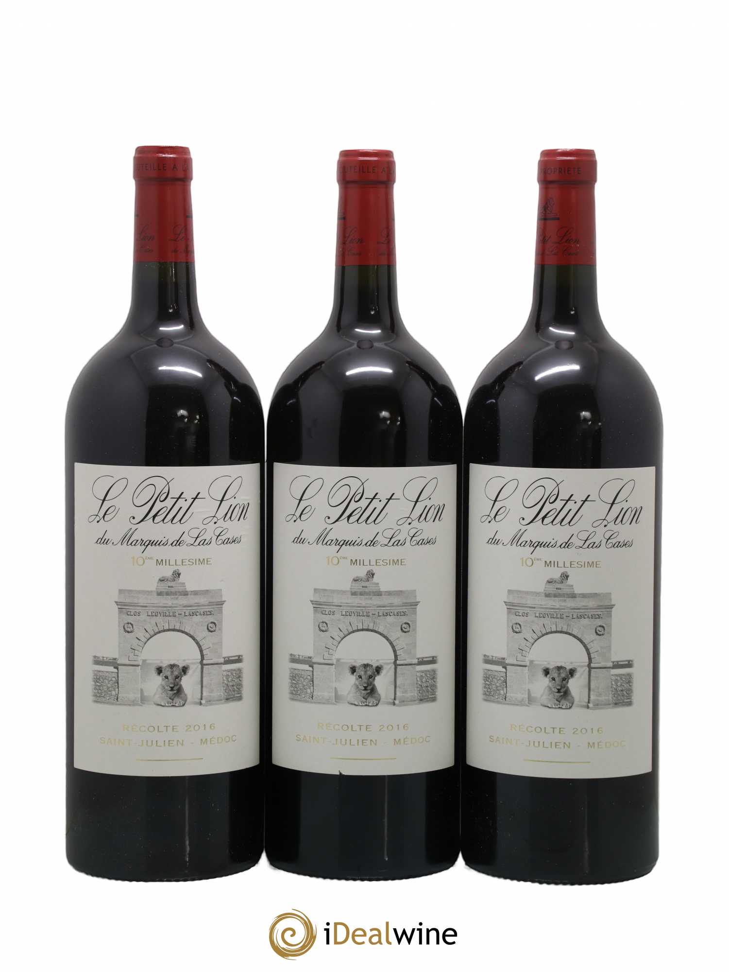 Le Petit Lion du Marquis de Las Cases Second Vin 2016 - Lot de 6 magnums - 2