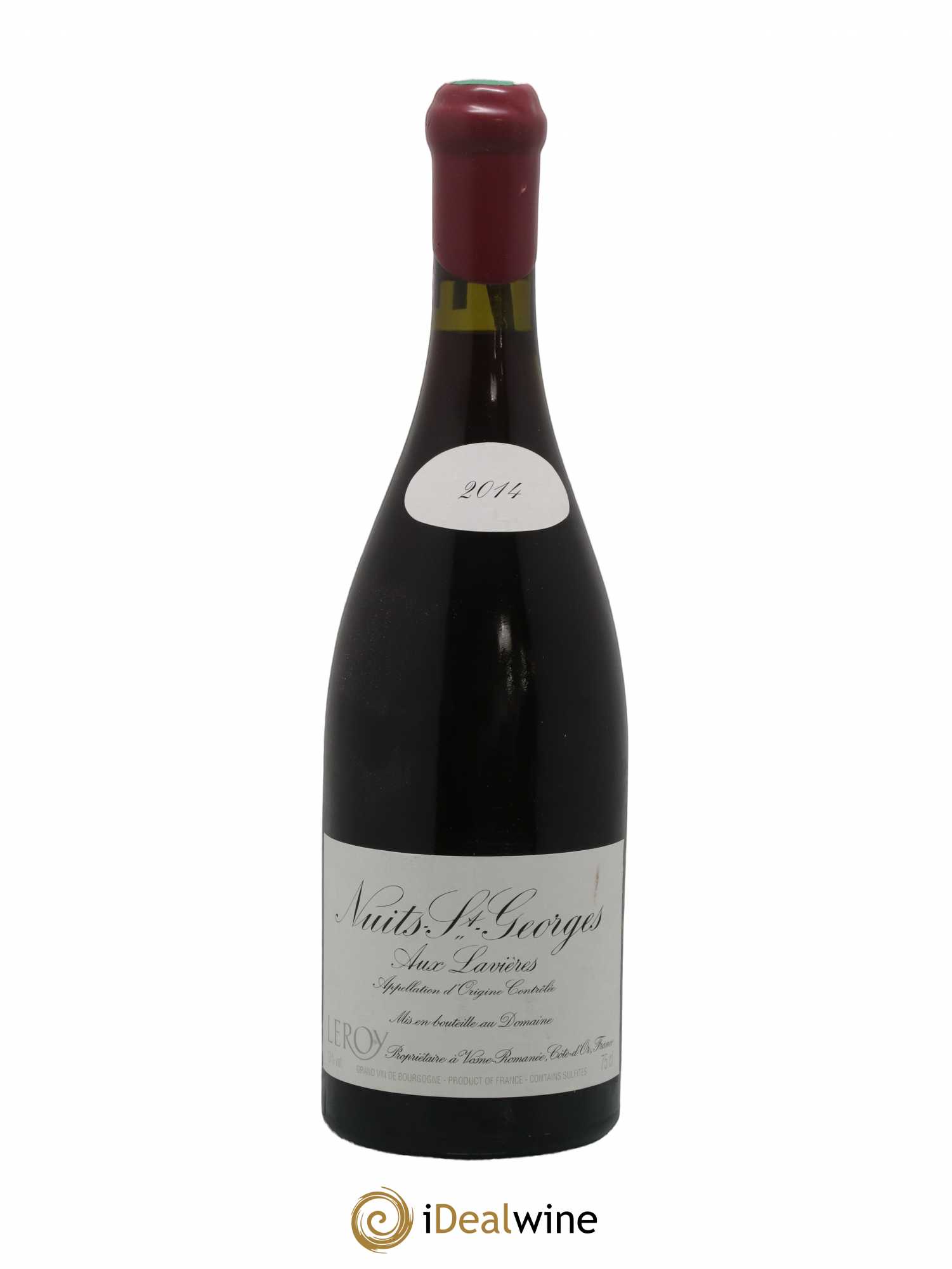 Nuits-Saint-Georges Aux Lavières Leroy (Domaine) 2014 - Lot de 1 bouteille - 0