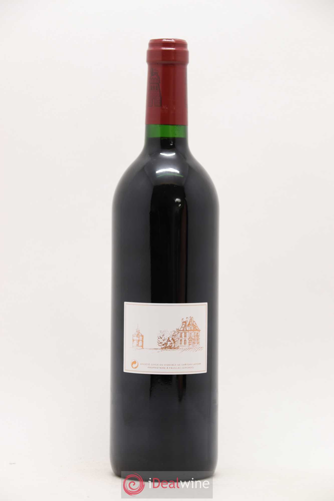 Château Latour 1er Grand Cru Classé 1996 - Lot de 1 bouteille - 1