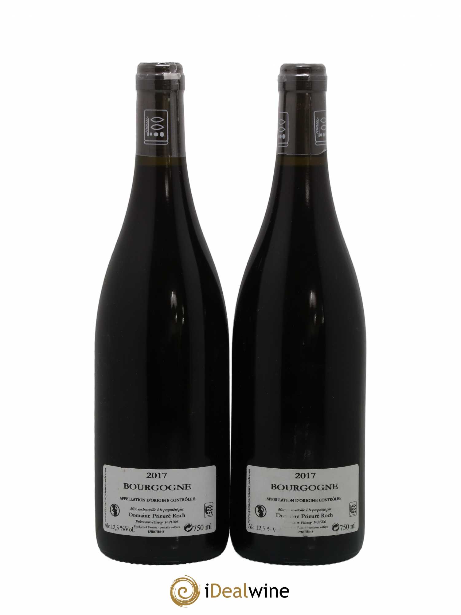 Bourgogne Pinoterie Prieuré Roch 2017 - Lot de 2 bouteilles - 1