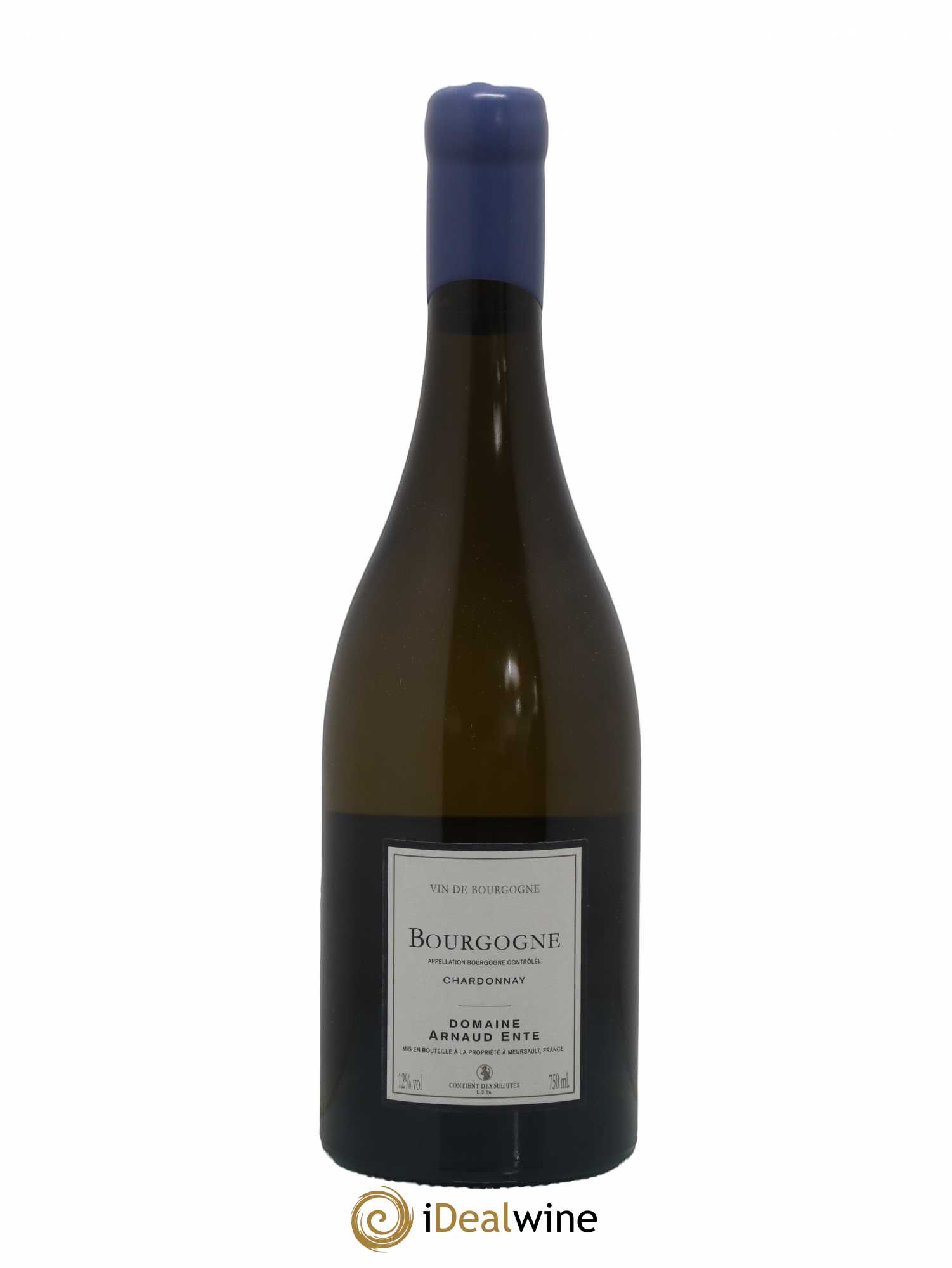 Bourgogne Chardonnay Arnaud Ente 2016 - Lot de 1 bouteille - 1
