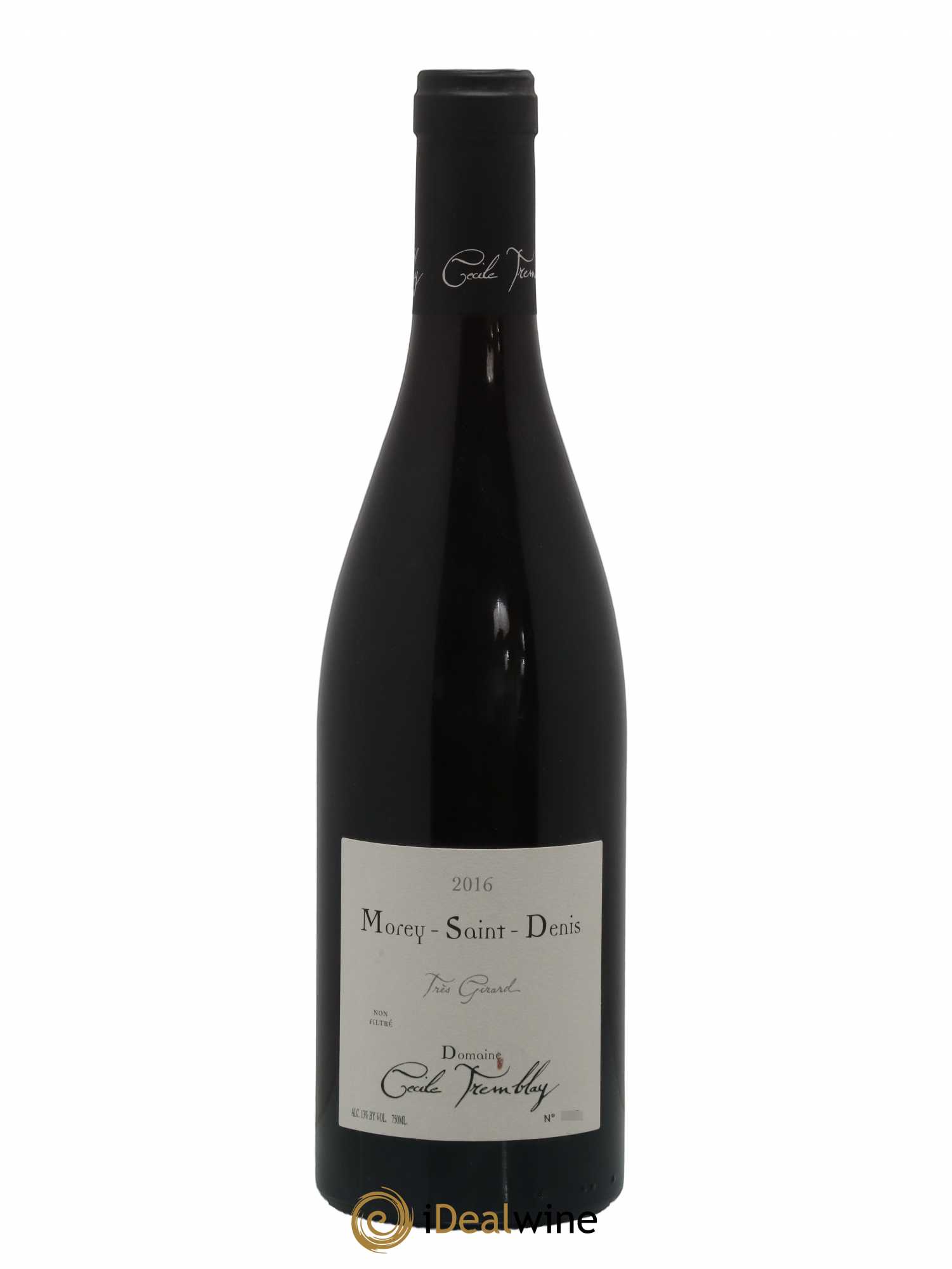 Morey-Saint-Denis Très Girard Cécile Tremblay 2016 - Lot de 1 bouteille - 0
