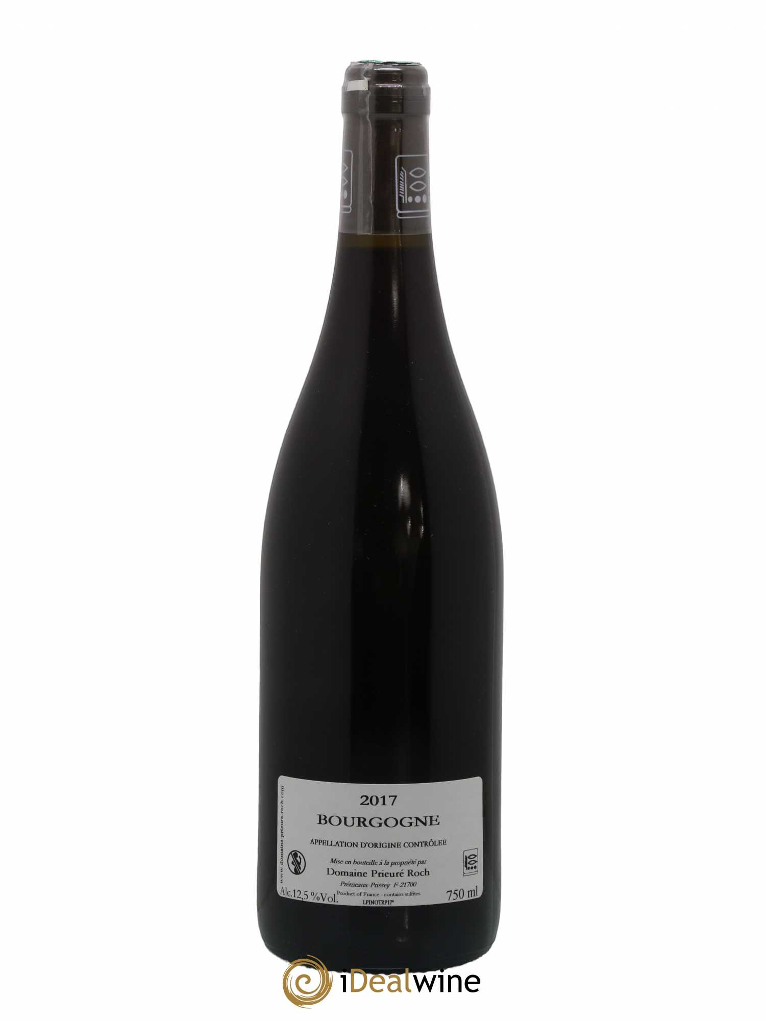 Bourgogne Pinoterie Prieuré Roch 2017 - Lot de 1 bouteille - 1
