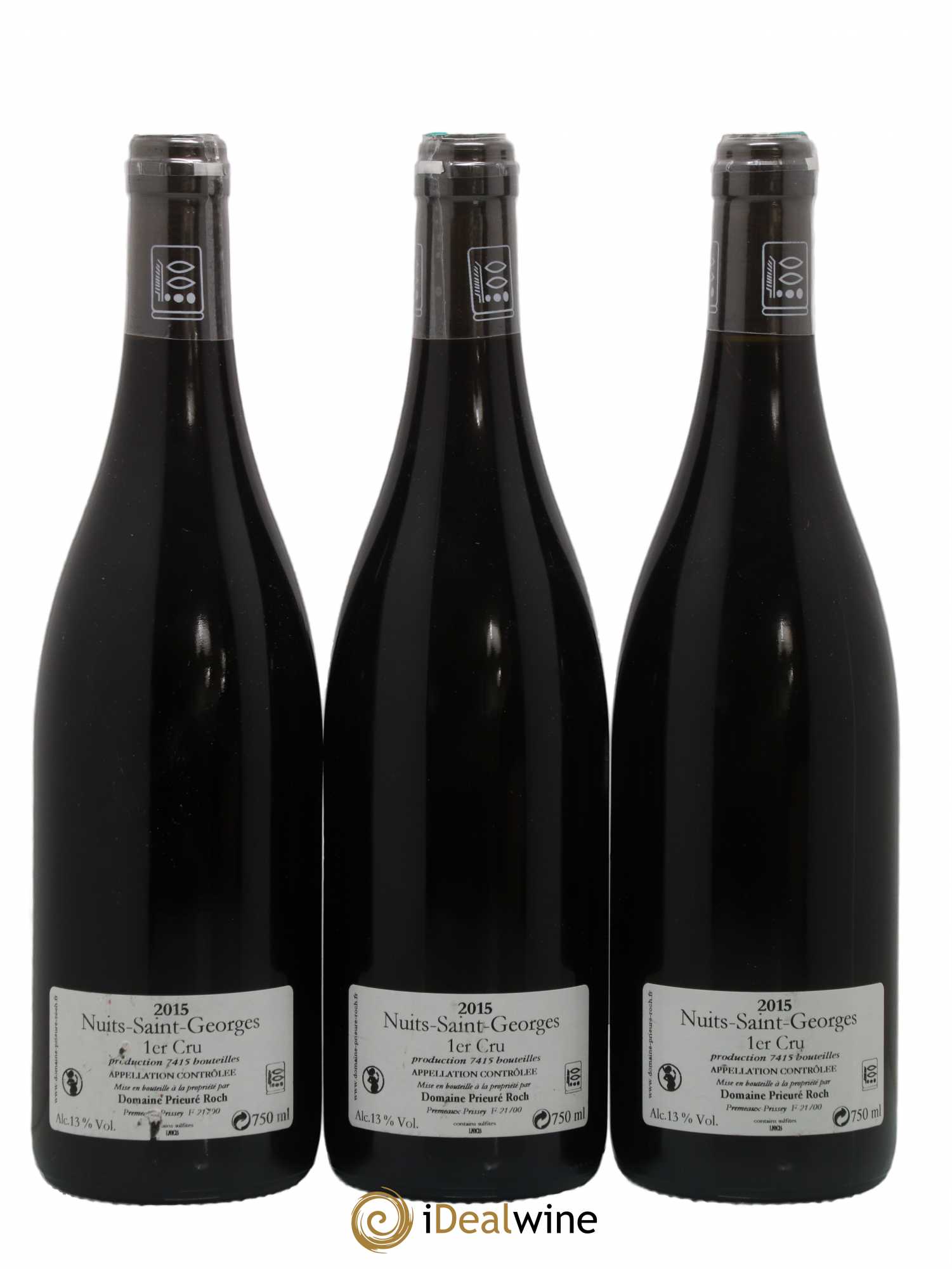 Bourgogne Pinoterie Prieuré Roch 2017 - Lot de 3 bouteilles - 1