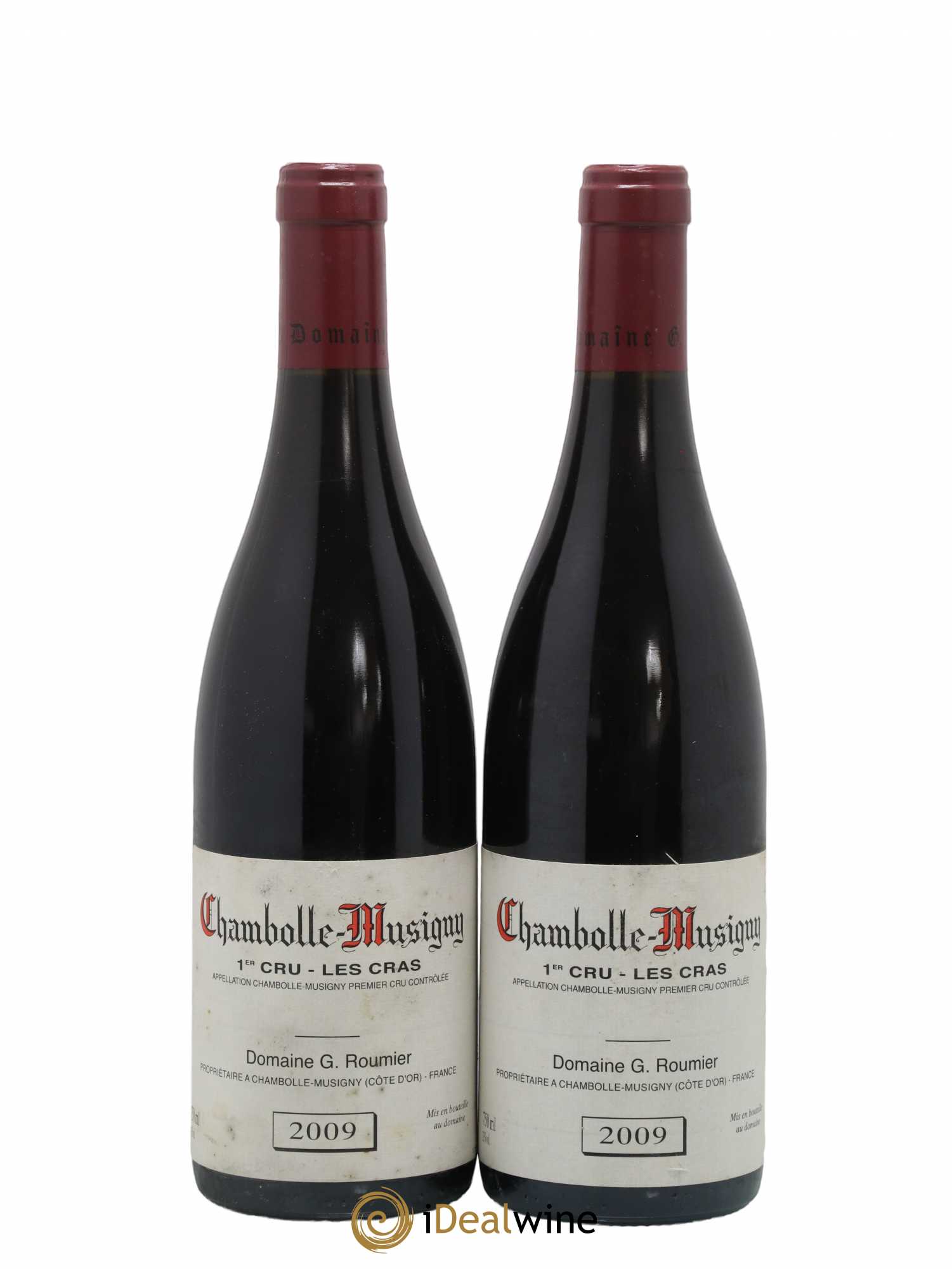 Chambolle-Musigny 1er Cru Les Cras Georges Roumier (Domaine) 2009 - Lot de 2 bouteilles - 0