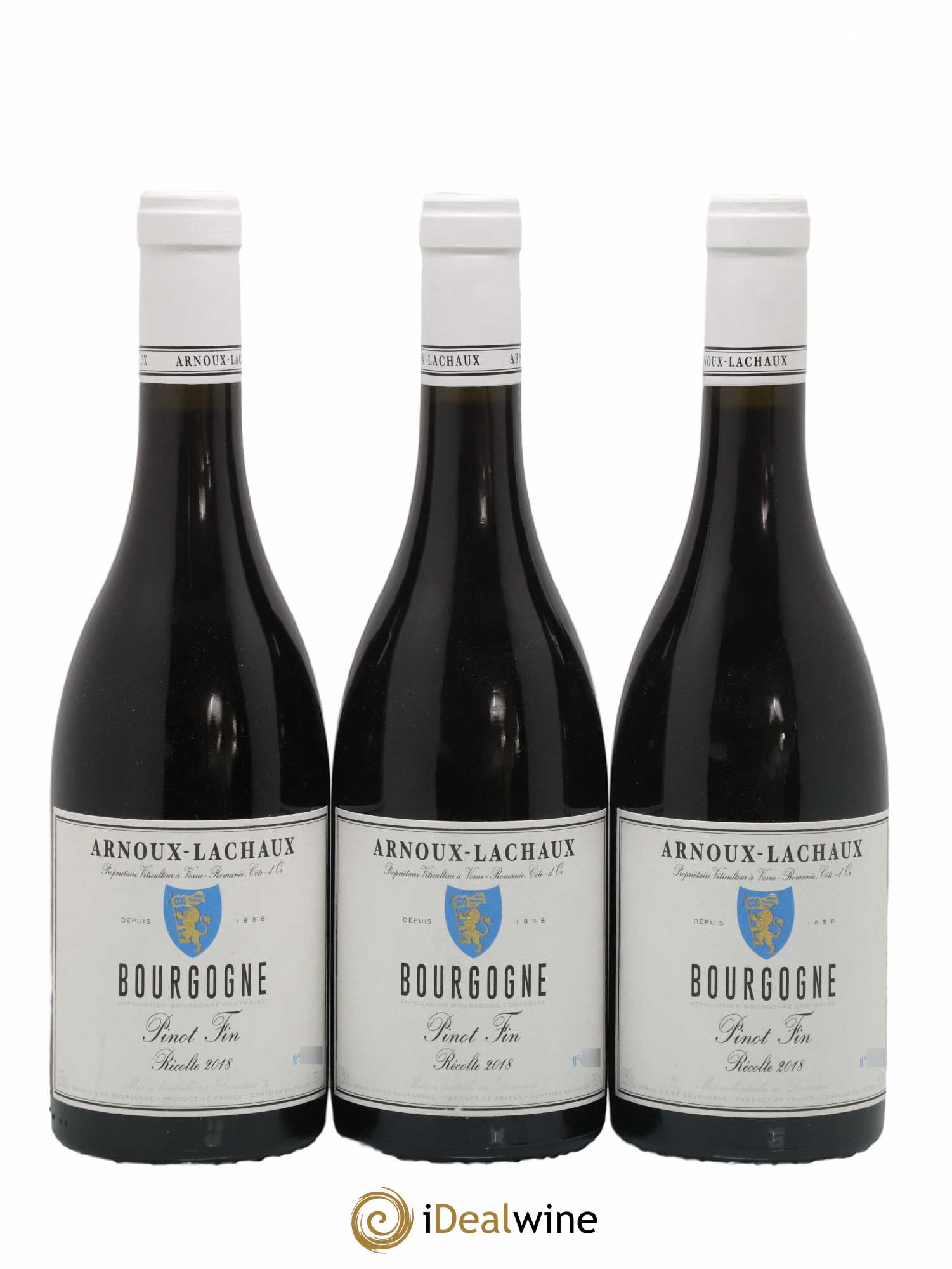 Bourgogne Pinot Fin Arnoux-Lachaux (Domaine) 2018 - Lot de 2 bouteilles - 0