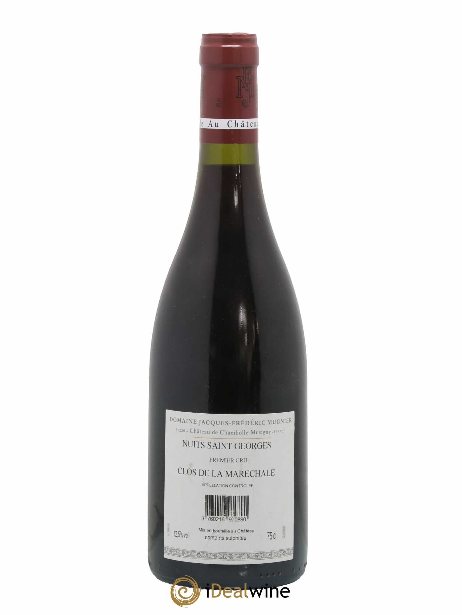Nuits-Saint-Georges 1er Cru Clos de La Maréchale Jacques-Frédéric Mugnier 2013 - Lot de 1 bouteille - 1