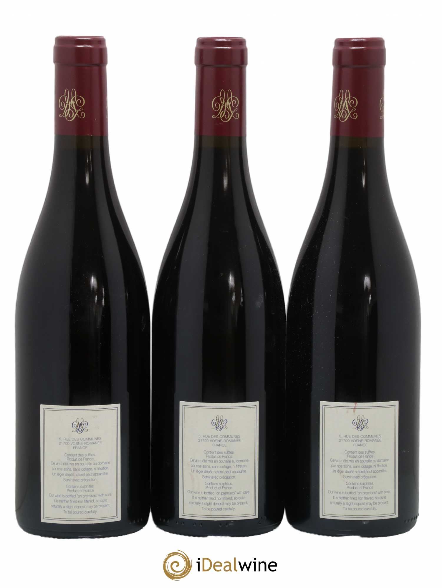 Chambolle-Musigny Jacques-Frédéric Mugnier 2015 - Lot de 3 bouteilles - 1
