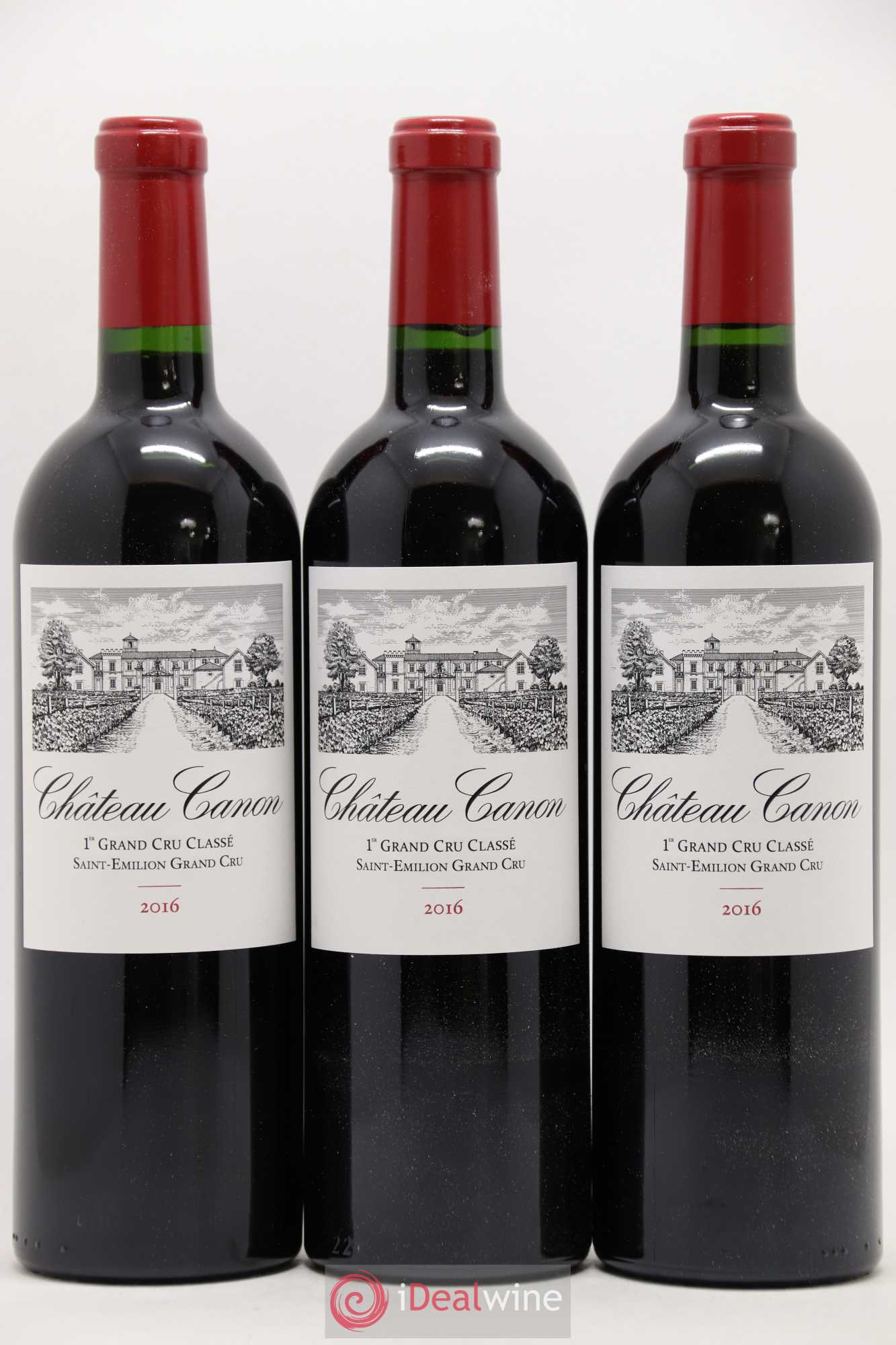 Château Canon 1er Grand Cru Classé B 2016 - Lot de 12 bouteilles - 3